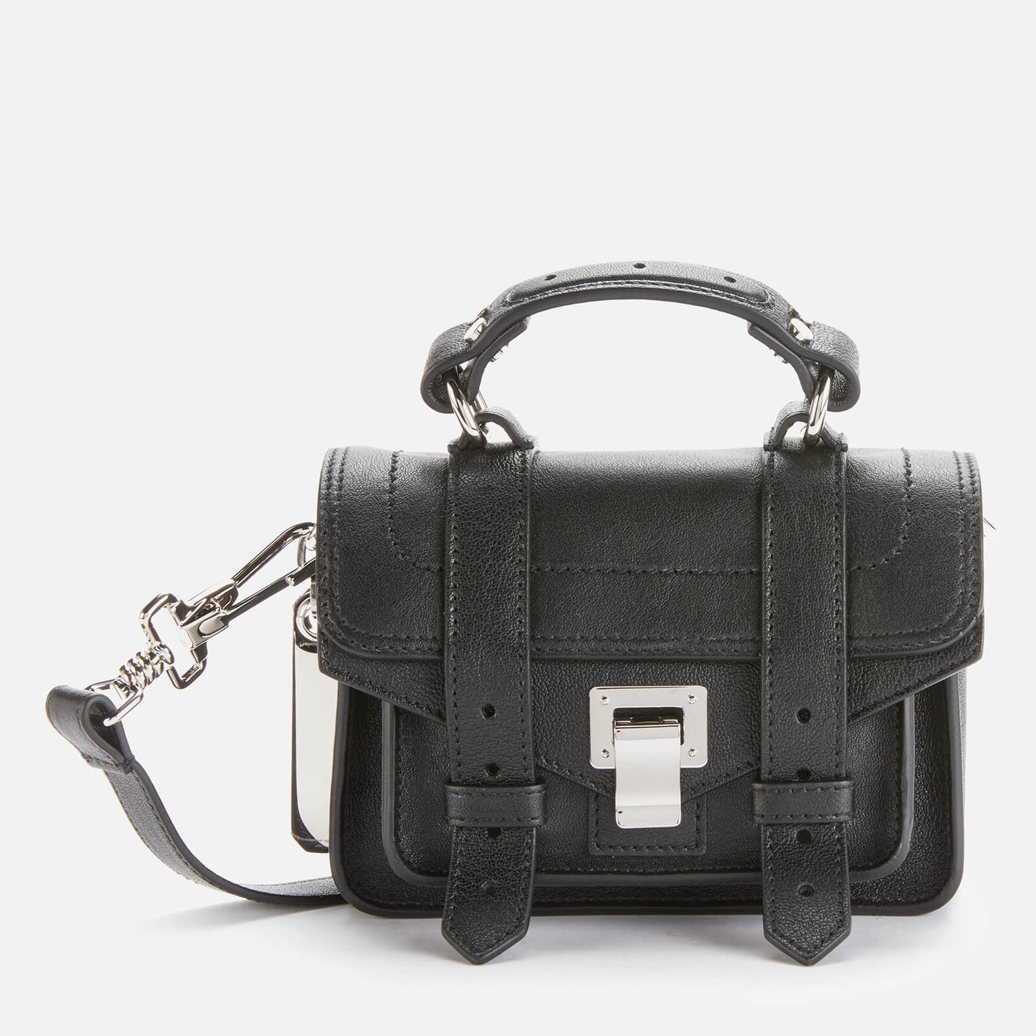 Proenza Schouler Women's Lux Leather Ps1 Micro Bag - Black