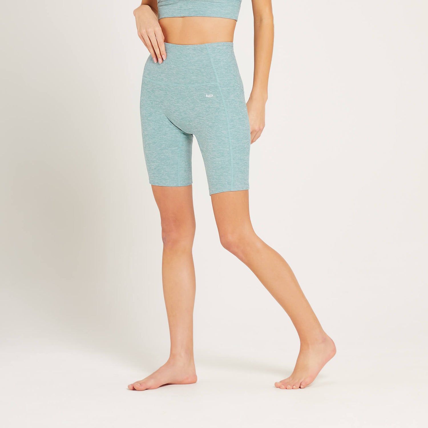 MP Women's Composure Cycling Shorts - Ice Blue Marl - S