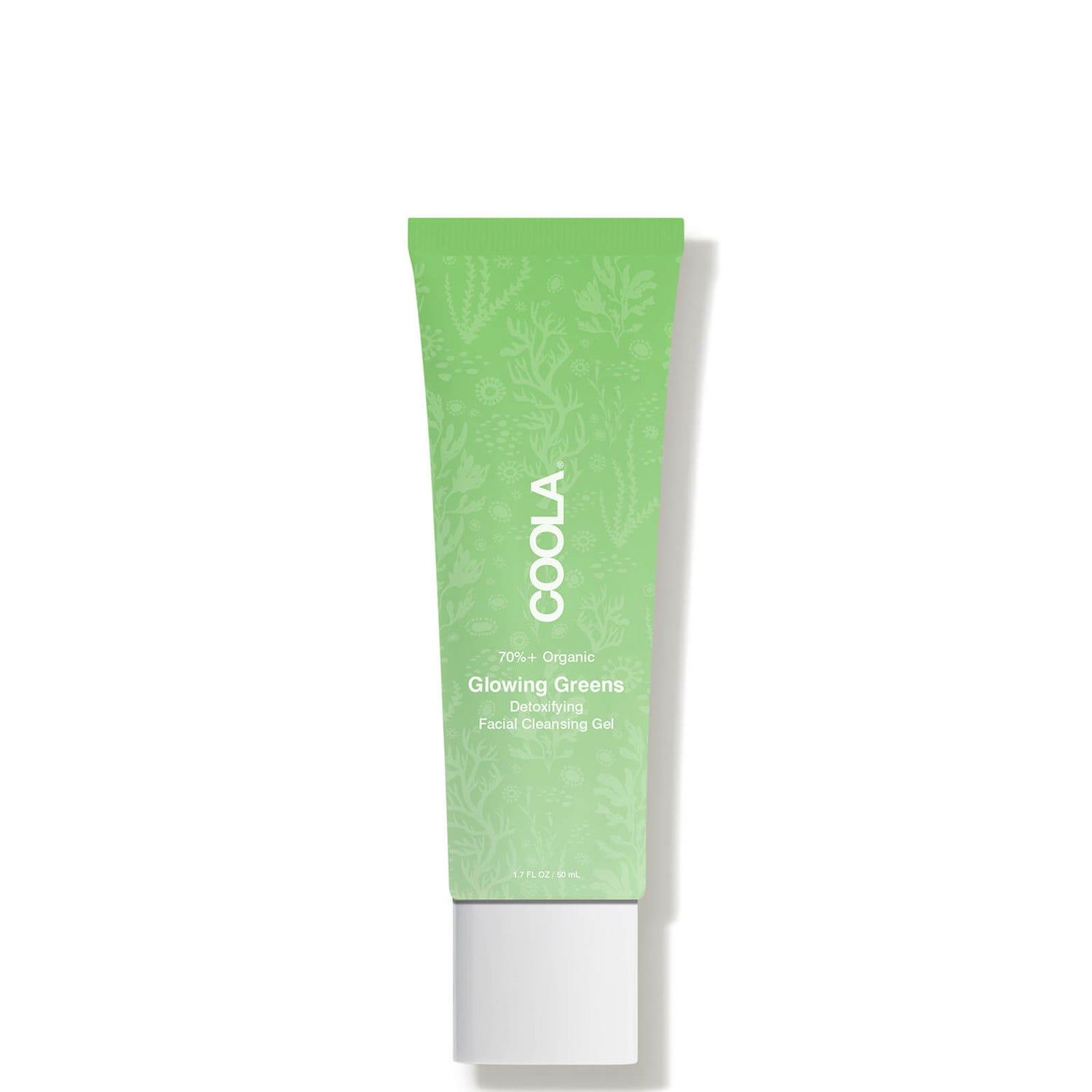 COOLA Glowing Greens Detoxifying Facial Cleansing Gel - Travel Size 1.7 fl. oz.