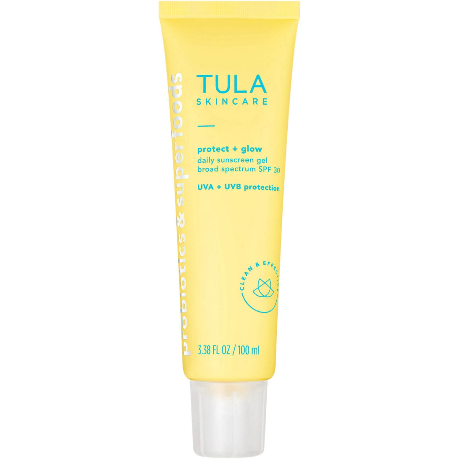 TULA Skincare Supersize Protect Glow Daily Sunscreen SPF 30 Gel 3.3 fl. oz.