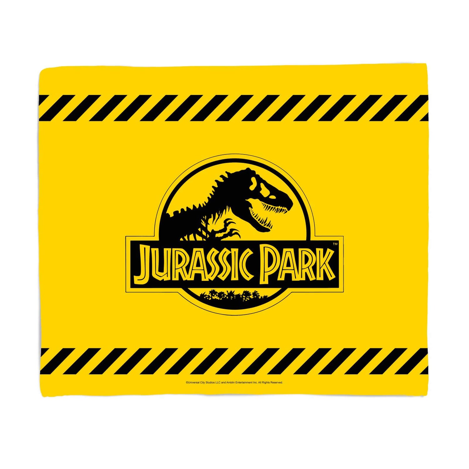 Jurassic Park Tape Fleece Blanket - Large (150cm x 200cm)
