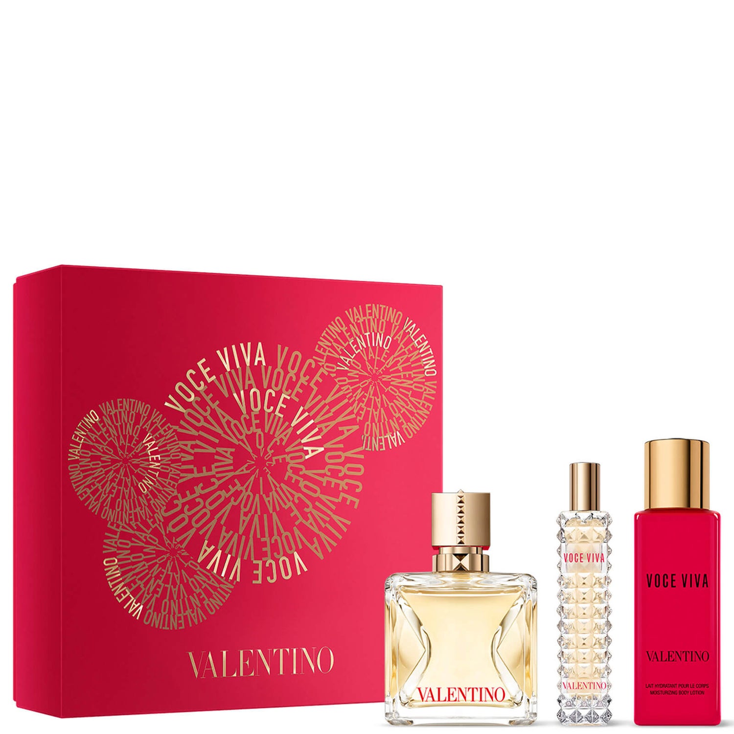 Conjunto de Presentes Valentino Voce Viva Eau de Parfum 100ml