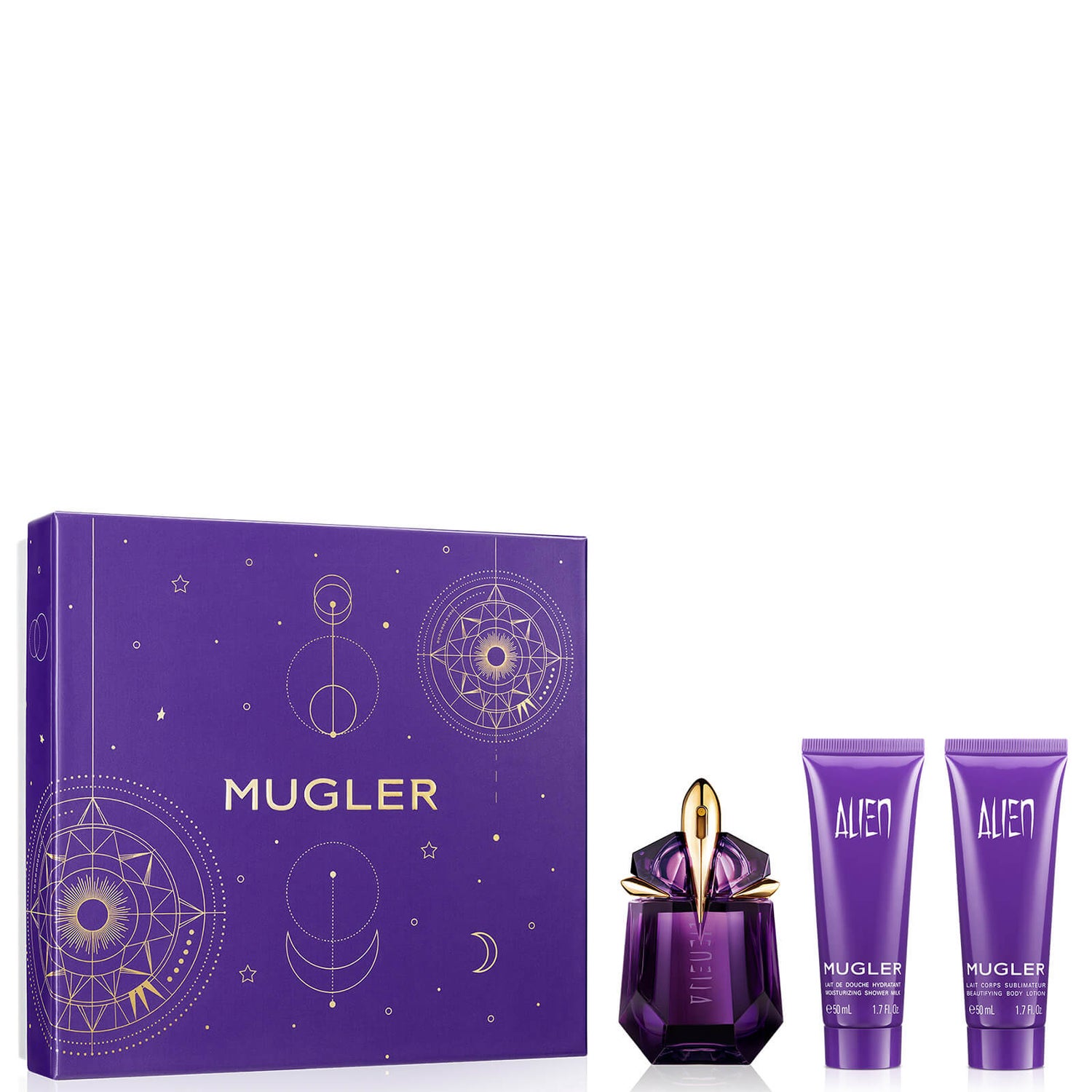 Conjunto de Presentes Mugler Alien Eau de Parfum 30ml (Vale 86.12€)