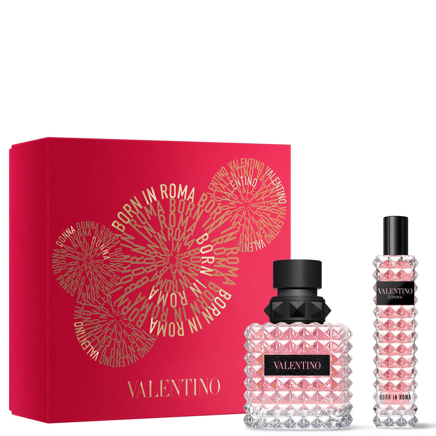 som resultat Målestok lysere Valentino Born in Roma Donna Eau de Parfum Gift Set 50ml - LOOKFANTASTIC