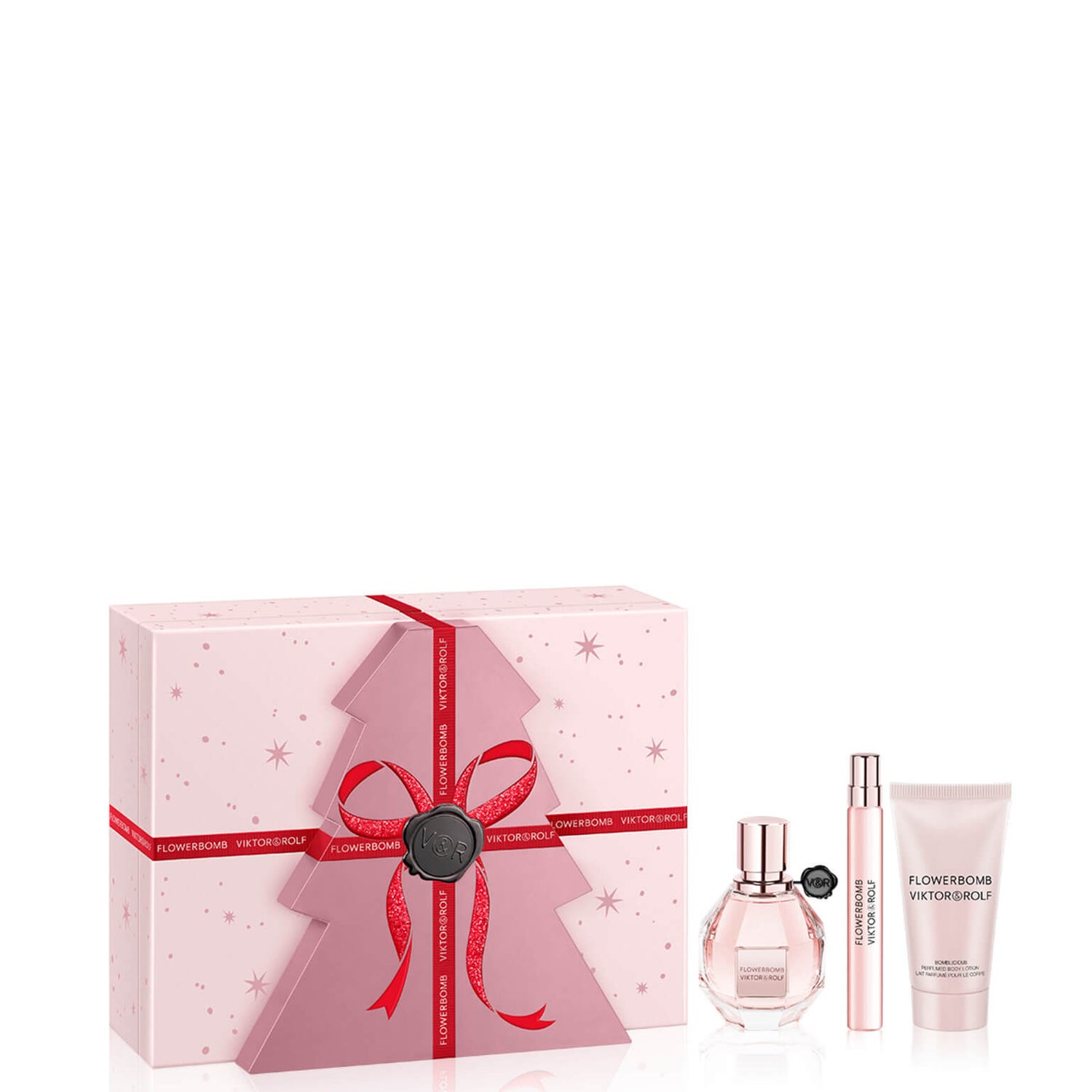 Viktor and Rolf Flowerbomb Eau de Parfum Luxury Gift Set 50ml (Worth £115.00)