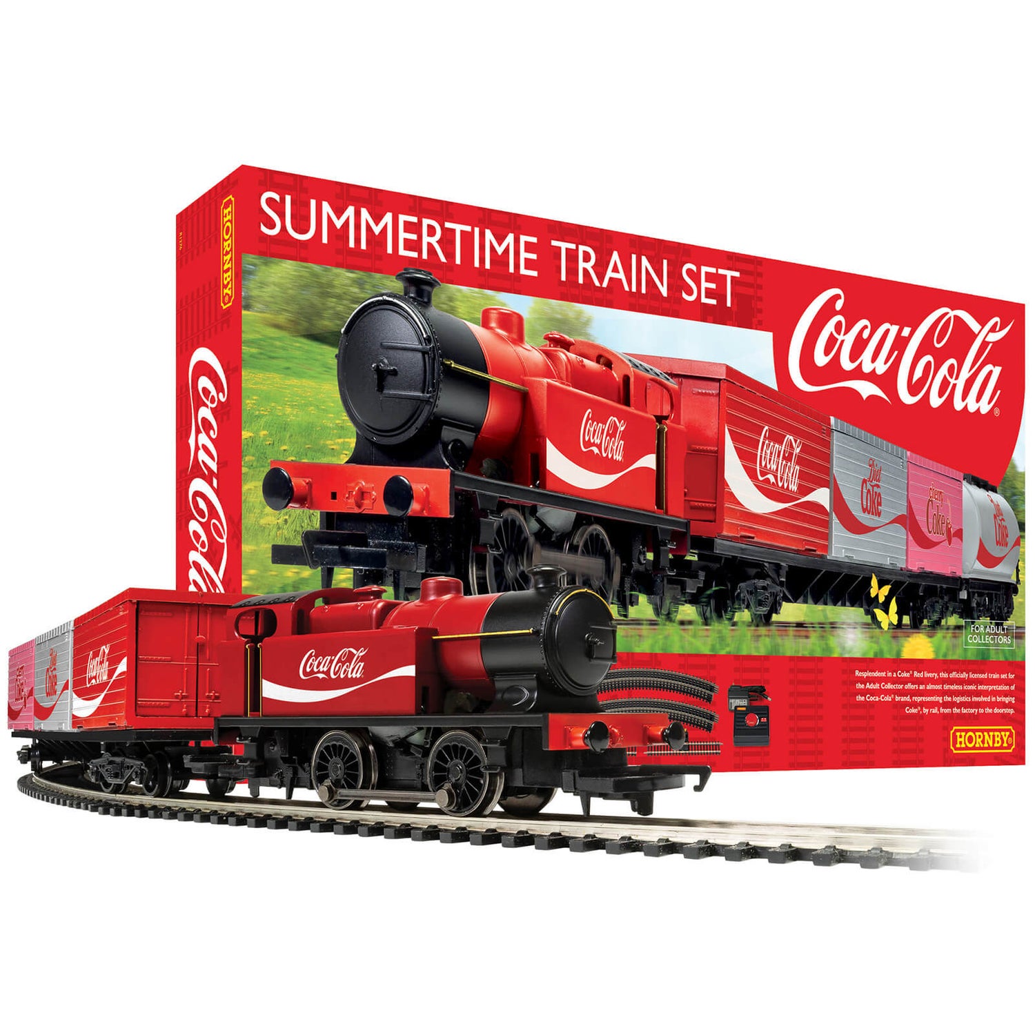 Summertime Coca-Cola Train Set (1:76 Scale)