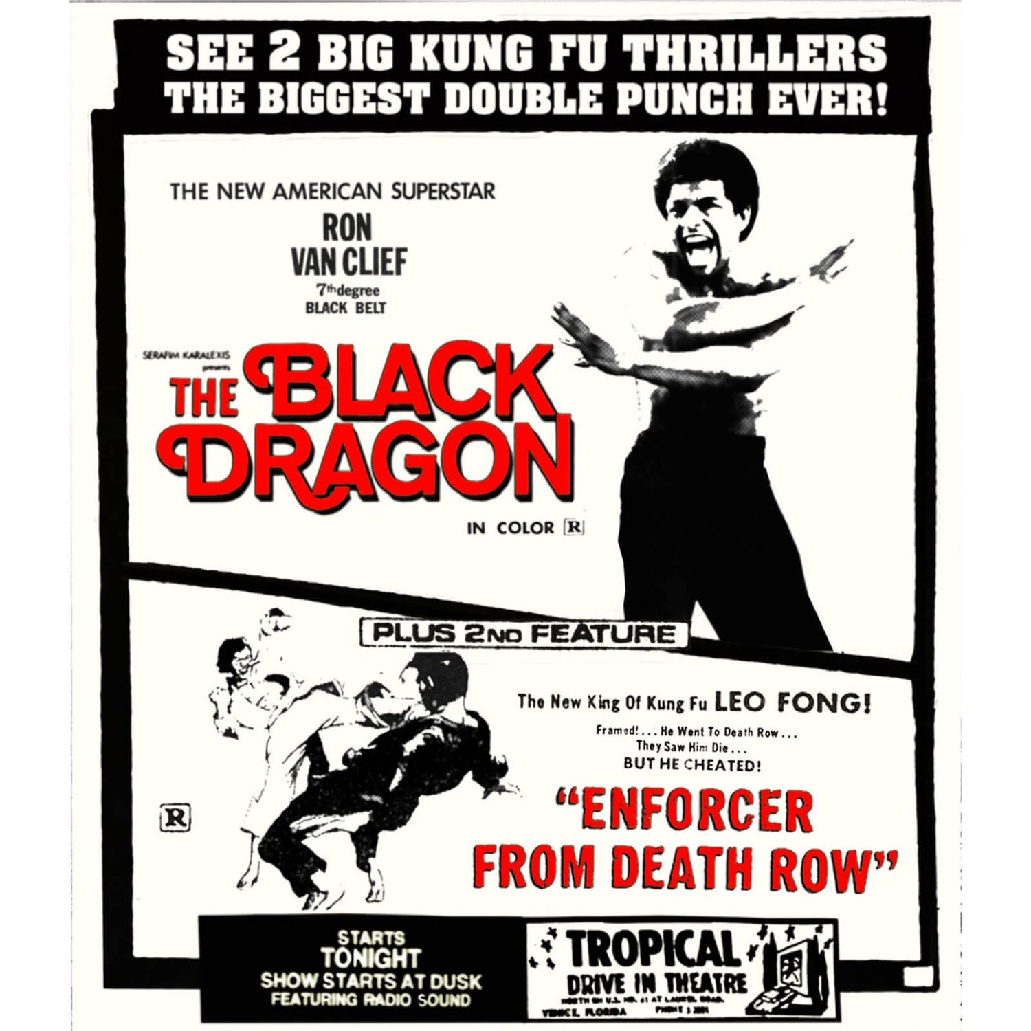 The Black Dragon / Enforcer From Death Row