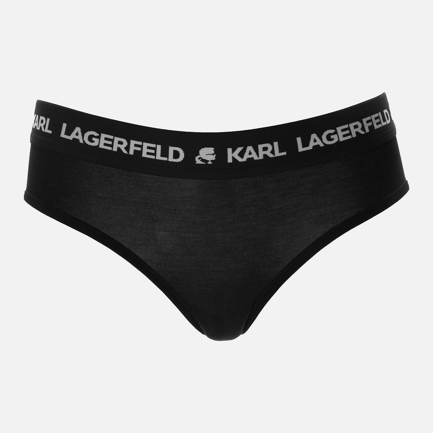 KARL LAGERFELD Women's Logo Hipsters - Black