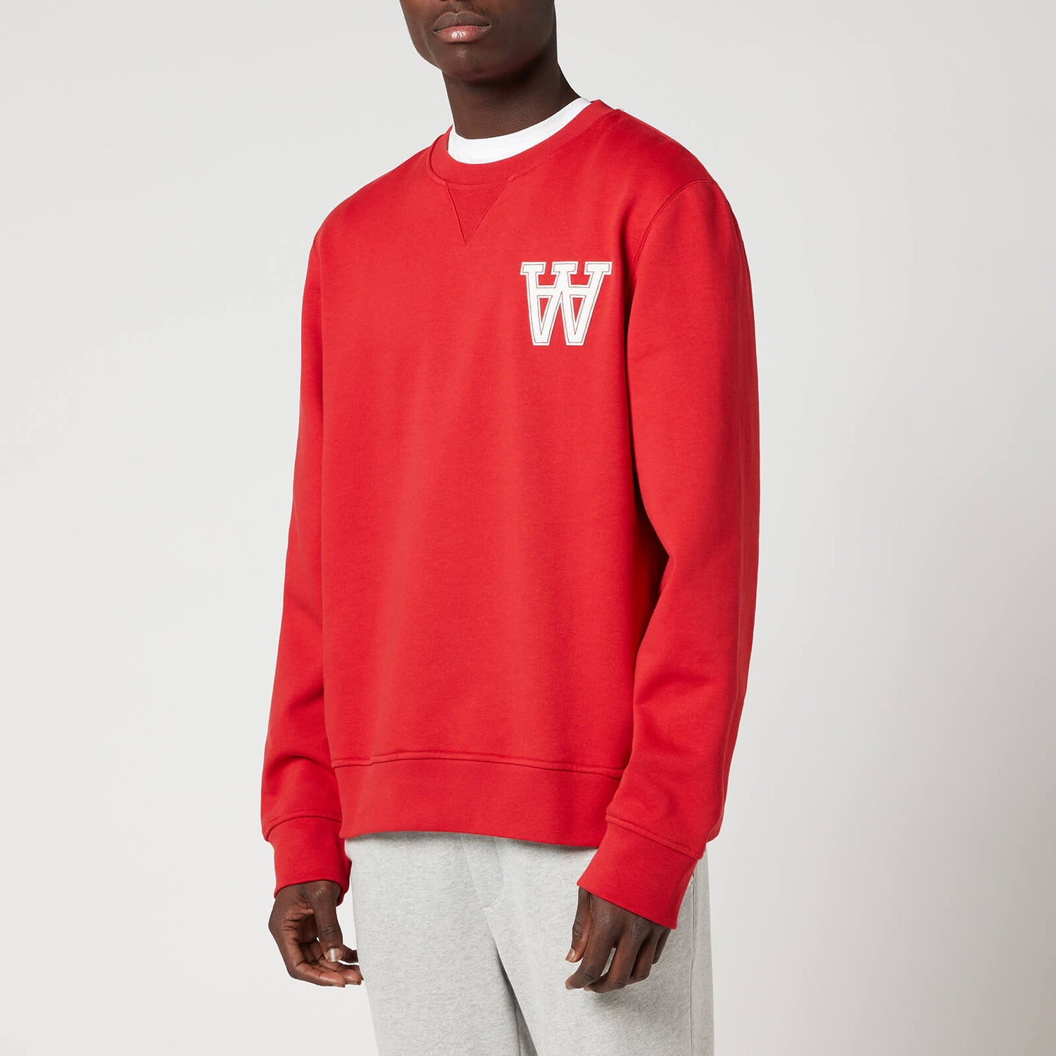 Wood Wood Men's Tye Sweatshirt - Dusty Red - L