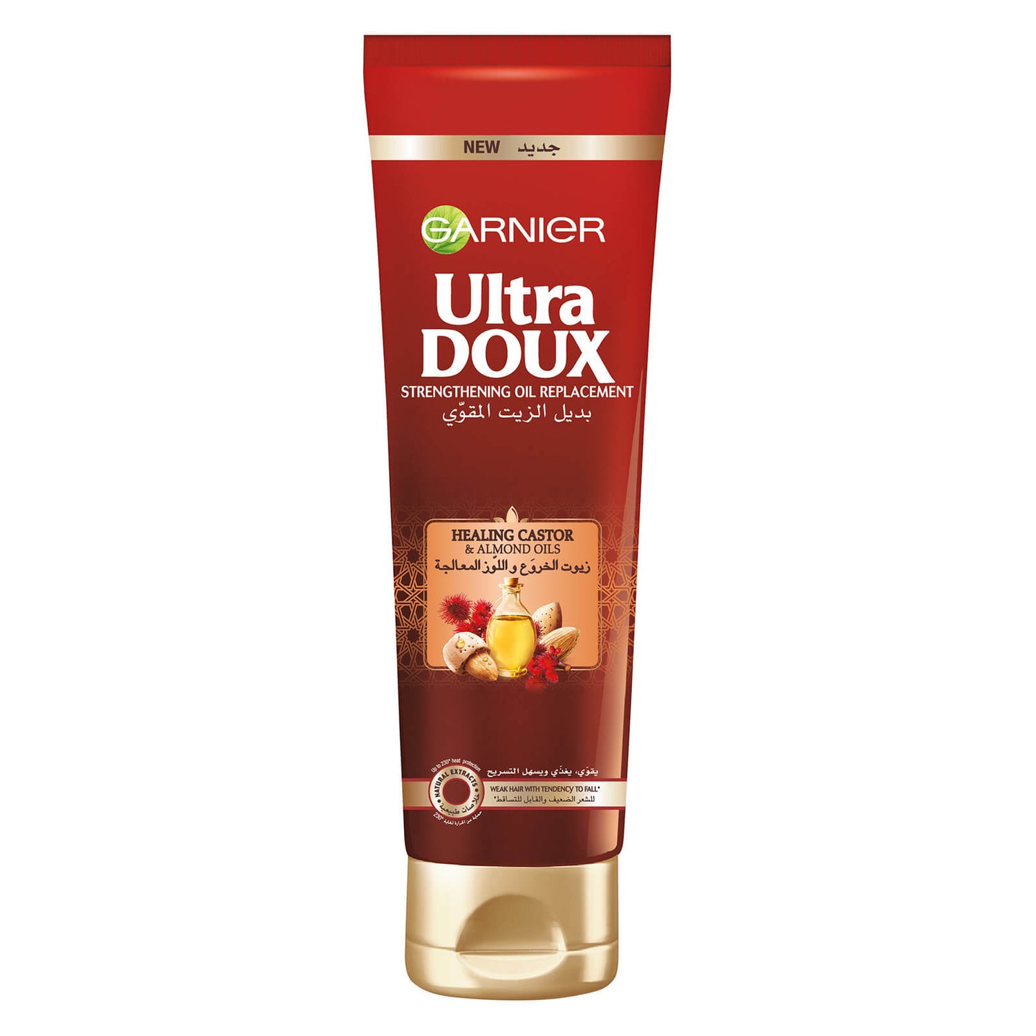 Garnier Ultra Doux Castor and Almond Oils Strengthening Oil Replacement 300ml
