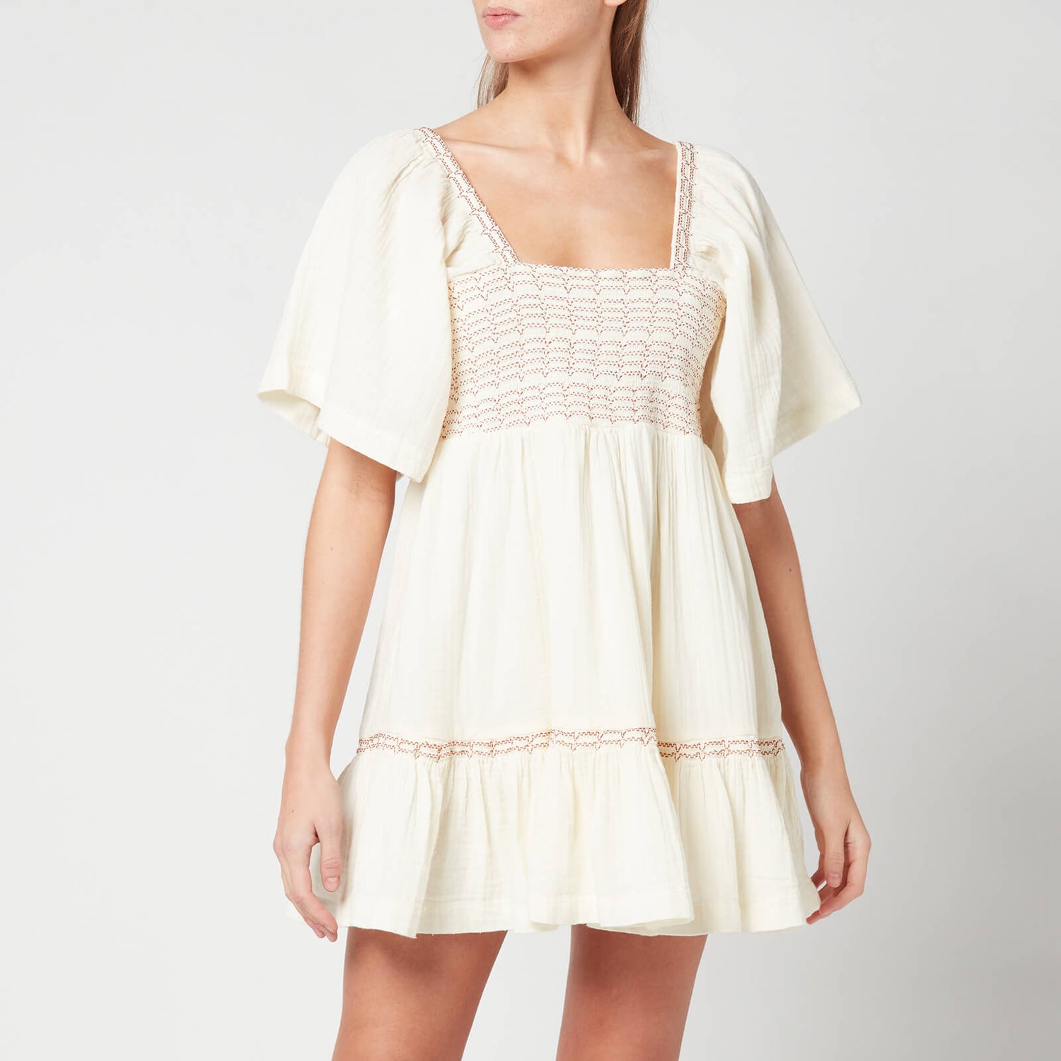 Free People Women's Easy To Love Bubble Dress - Moonglow