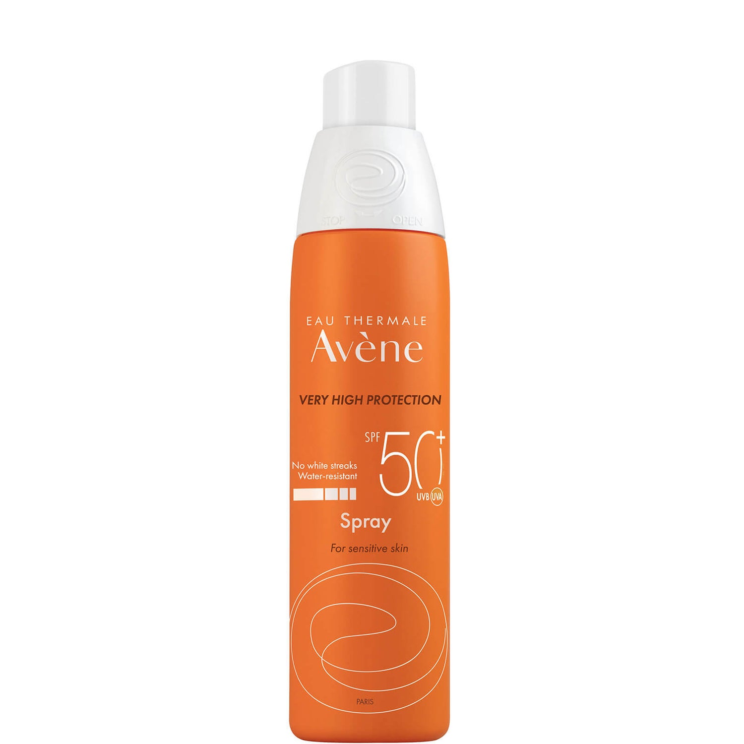 Солнцезащитный крем с высокой степенью защиты Avène Very High Protection Spray Sun Cream SPF50+, 200 мл