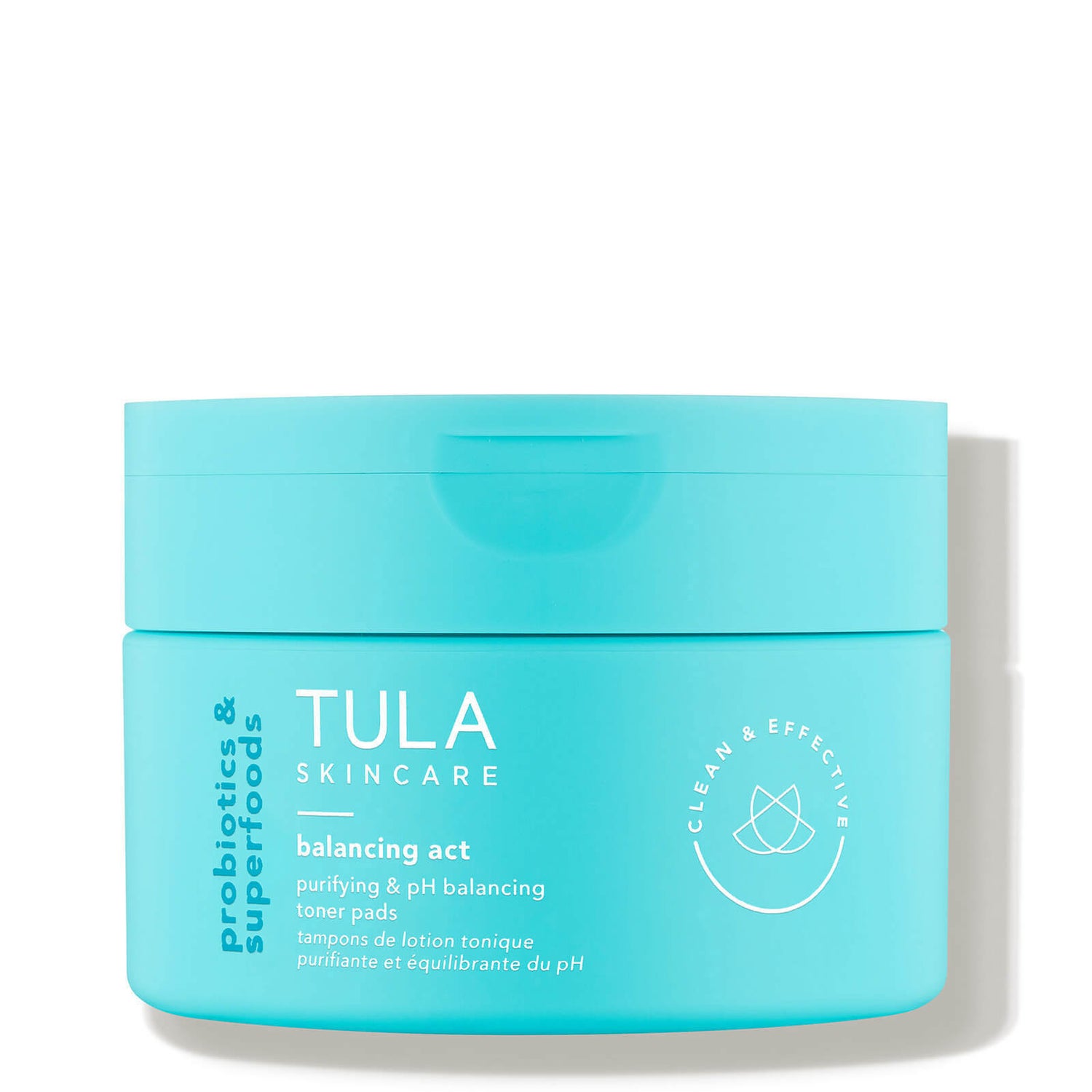 TULA Skincare Balancing Act Purifying pH Balancing Toner Pads 60 count