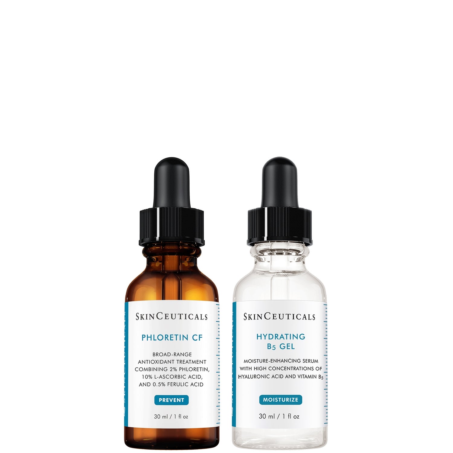 SkinCeuticals Anti-Aging and Discoloration Routine with Vitamin C and Hyaluronic Acid