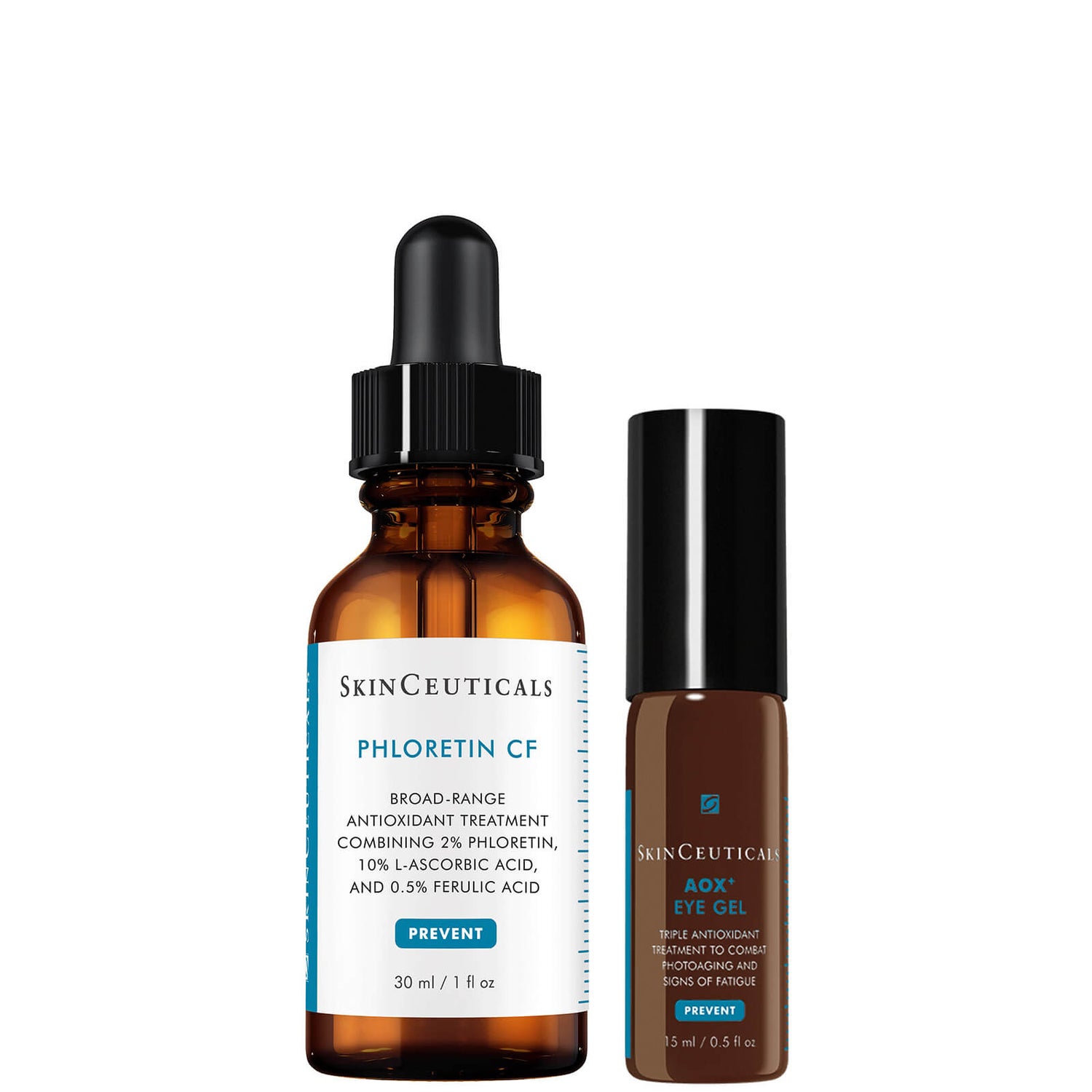 SkinCeuticals Vitamin C Face & Eye Serum for Discoloration and Dark Circles Kit