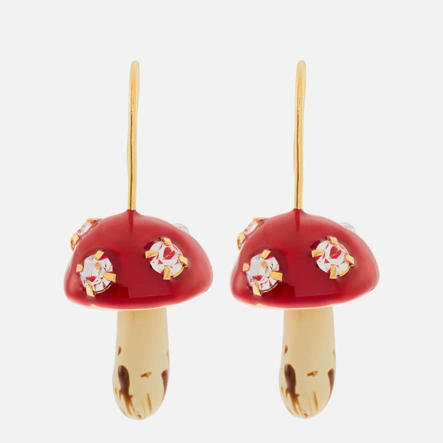 Marni Women's Mushroom Earrings - Red