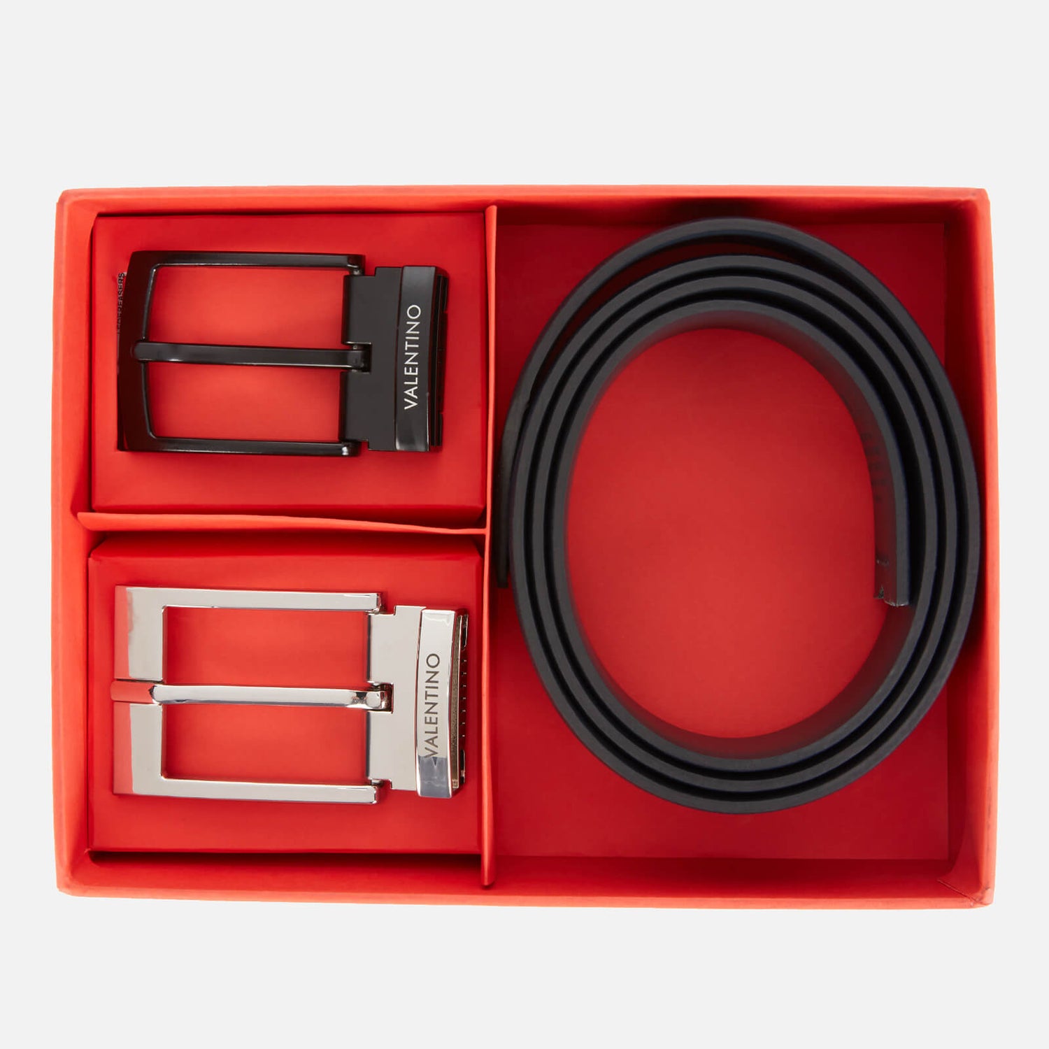 Valentino Men's Cricket Belt Gift Set - Black
