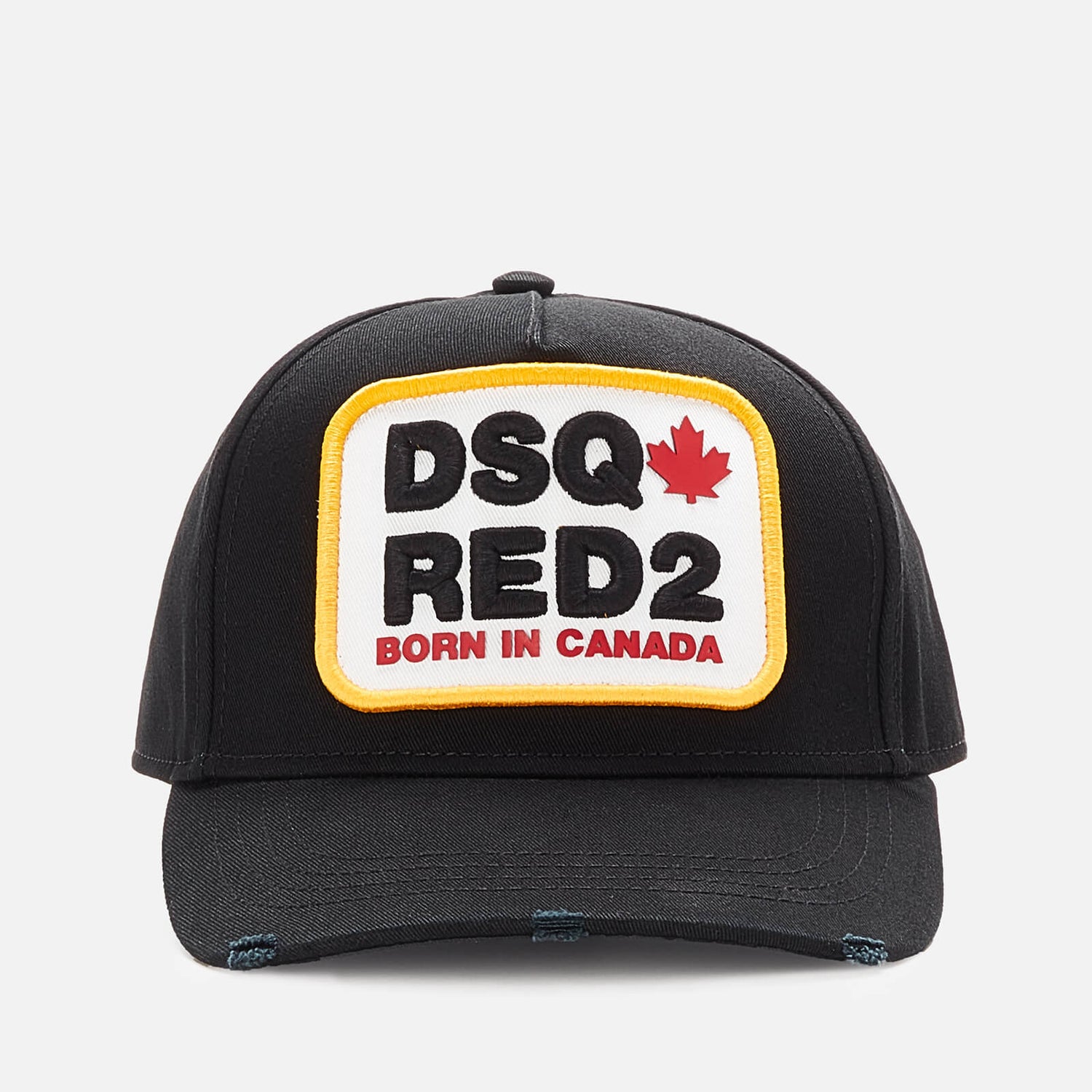 Dsquared2 Men's Born In Canada Patch Cap - Black