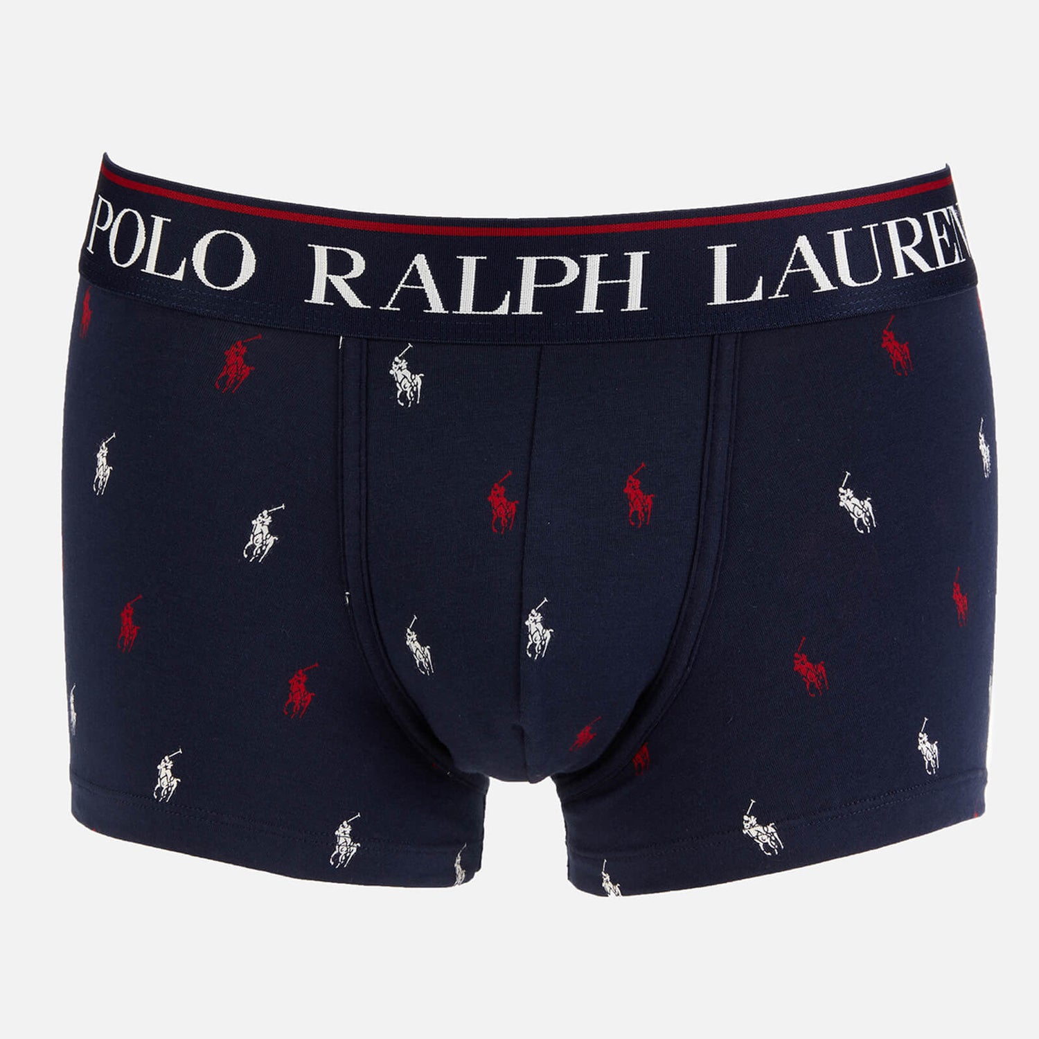 Polo Ralph Lauren Men's All Over Print Trunk Boxer Shorts - Cruise Navy