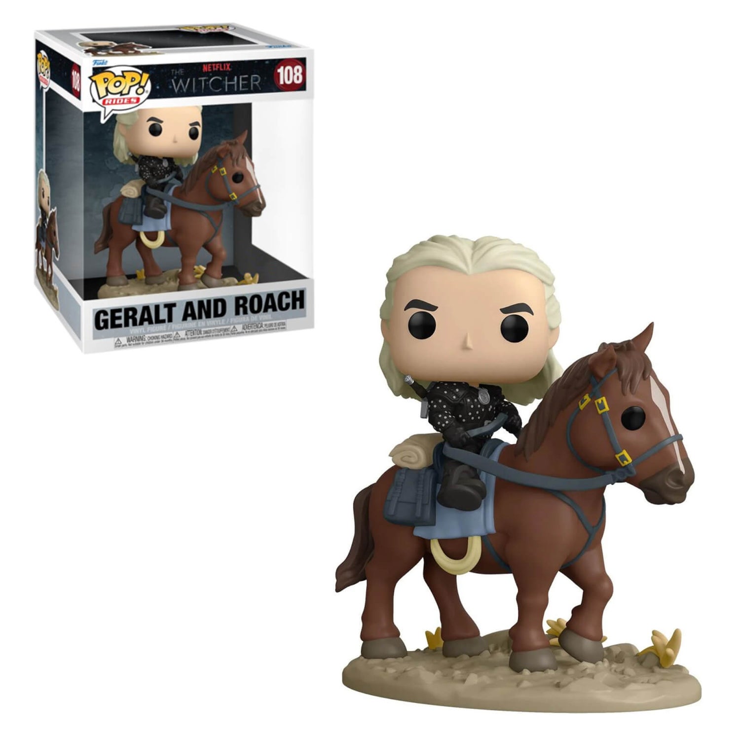 The Witcher Geralt and Roach EXC Deluxe 