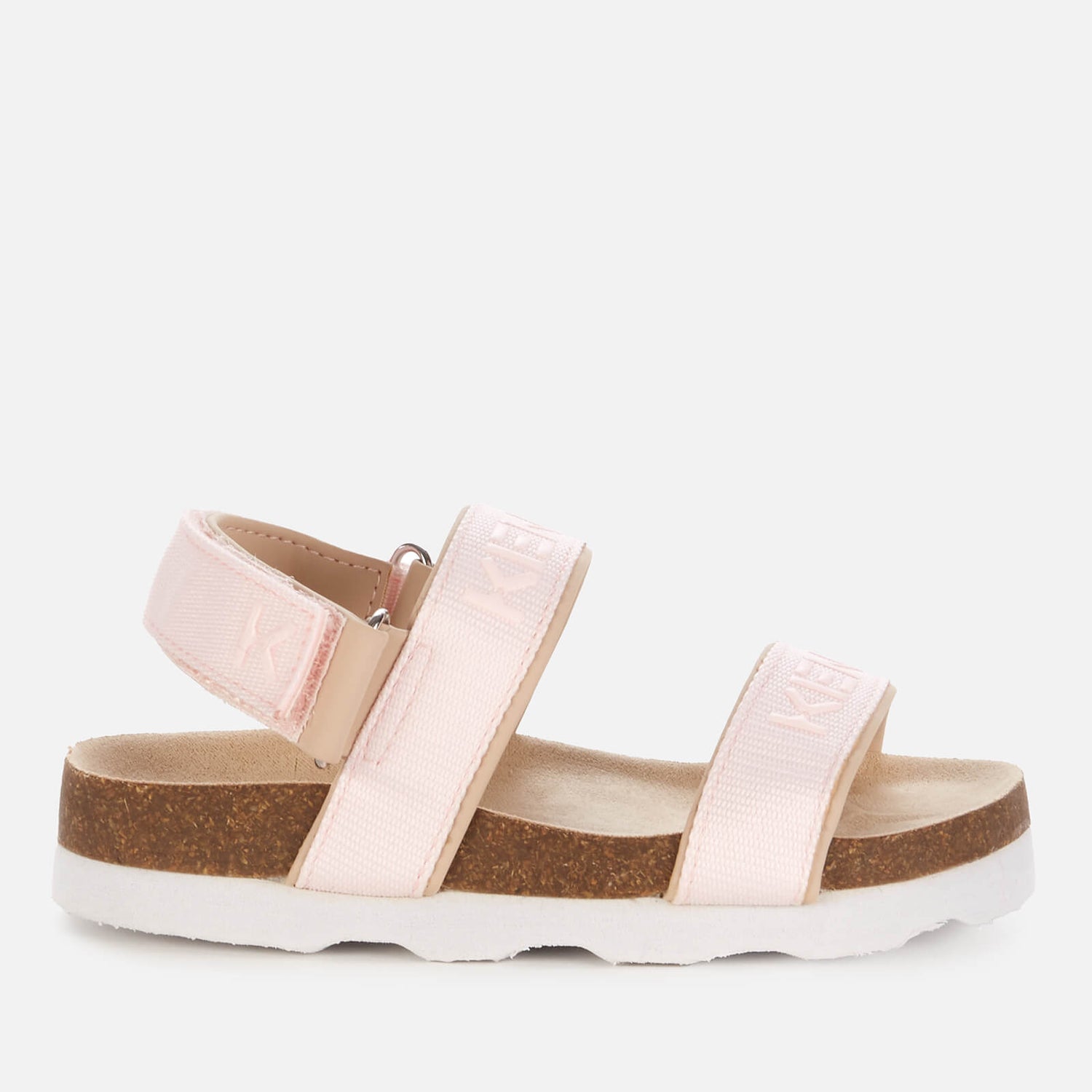 Kenzo Kids' Pink Logo Strap Sandals
