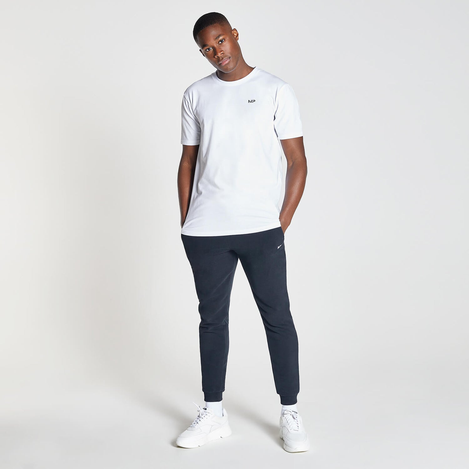 MP Essentials Drirelease kortærmet T-shirt med korte ærmer til mænd - Hvid