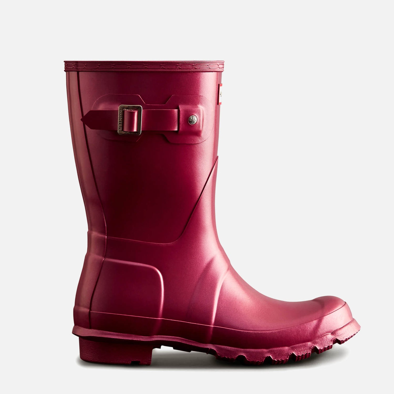 Hunter Women's Original Nebula Short Wellies - Hayes Burgundy