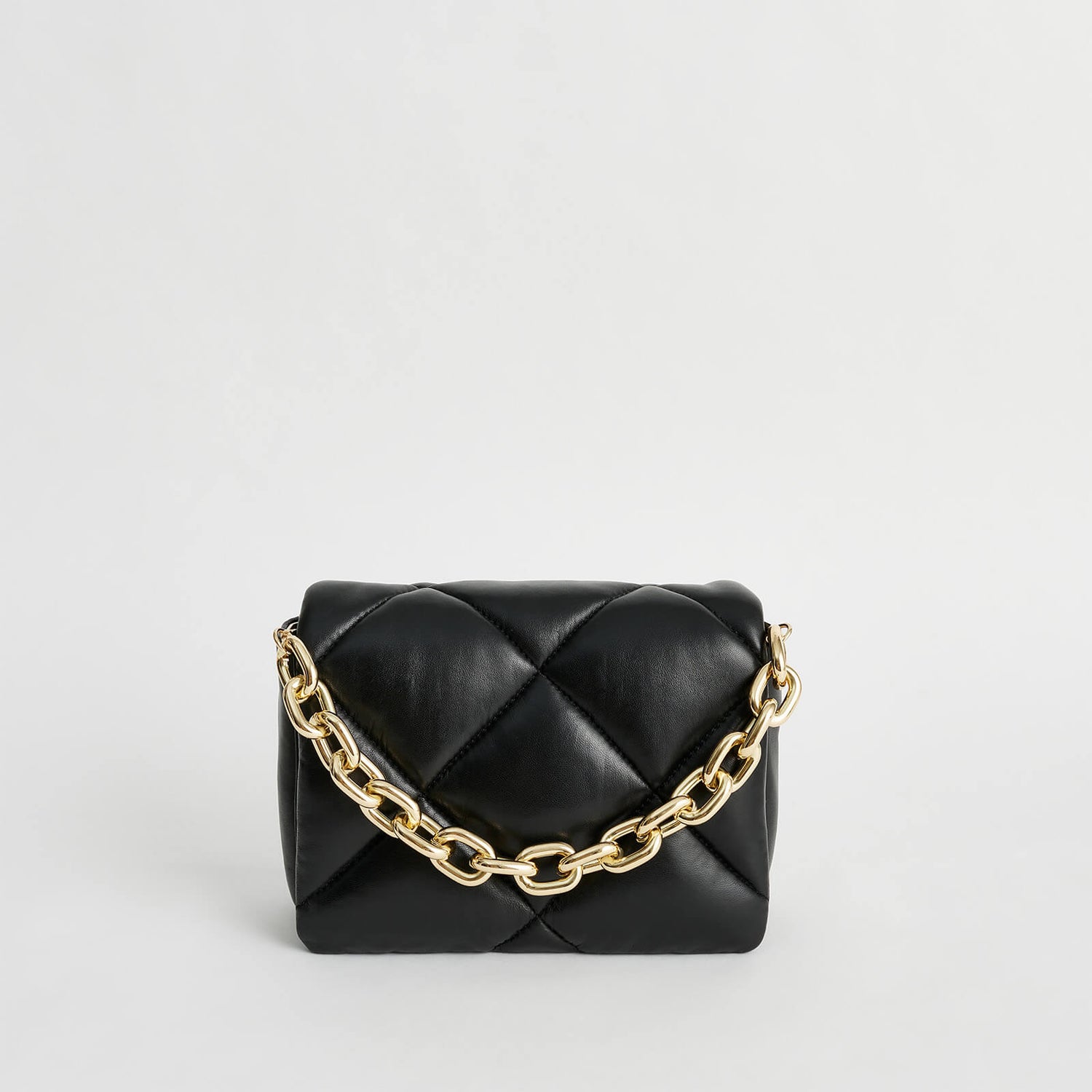 Stand Studio Women's Brynn Chain Leather Bag - Black