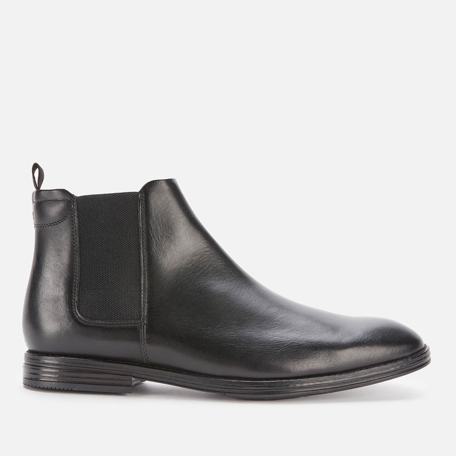 Clarks Men's Citi Stride Leather Chelsea Boots - Black