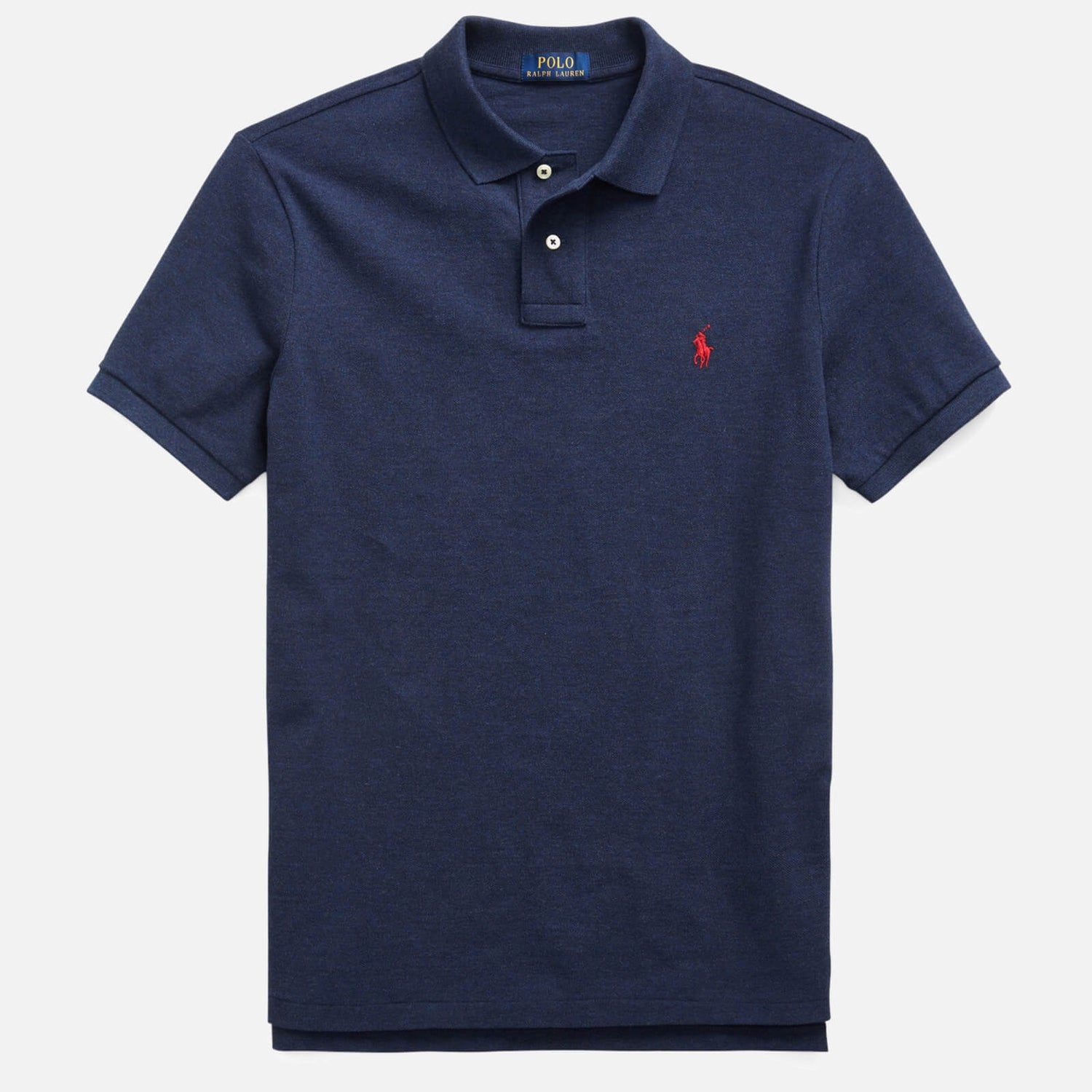 Polo Ralph Lauren Men's Slim Fit Mesh Polo Shirt - Medieval Blue Heather