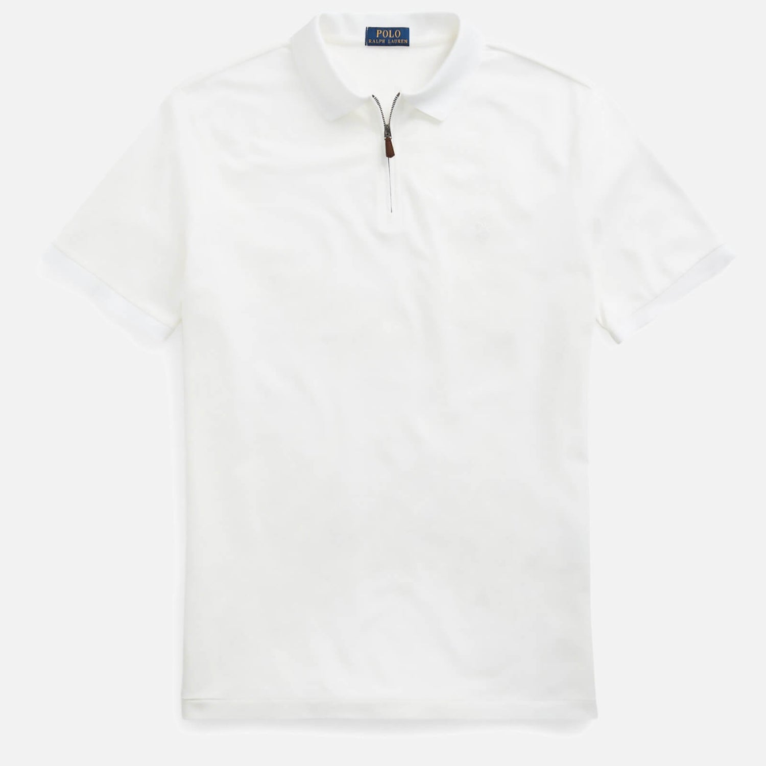 Polo Ralph Lauren Men's Half Zip Polo Shirt - White