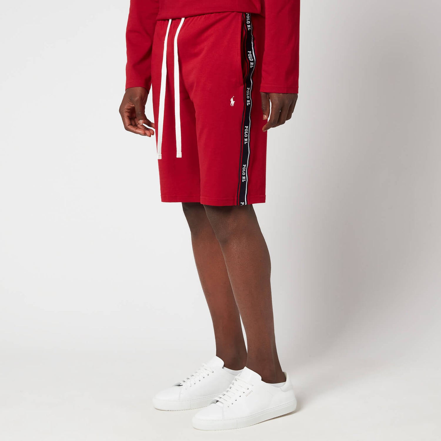 Polo Ralph Lauren Men's Liquid Cotton Taping Slim Shorts - Eaton Red