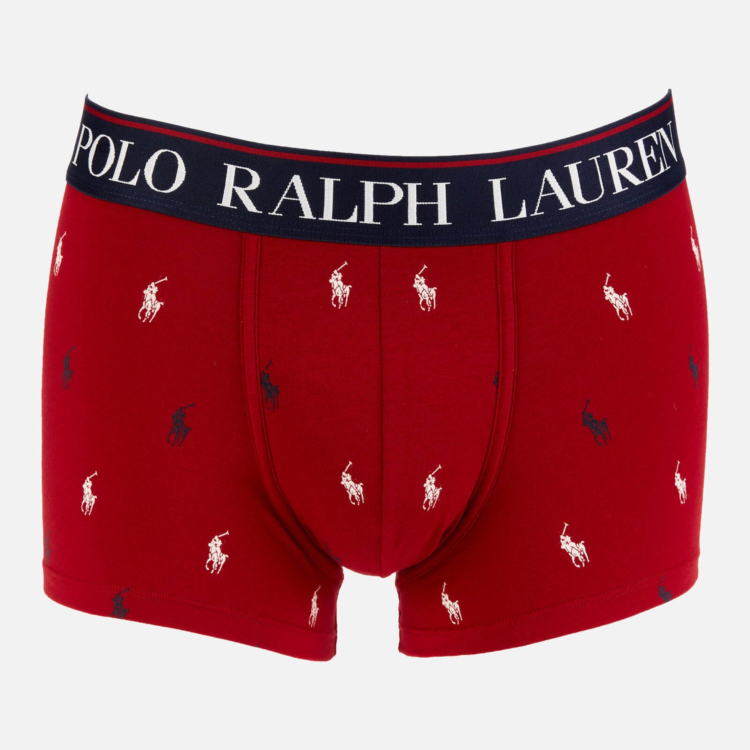 Polo Ralph Lauren Men's All Over Print Trunk Boxer Shorts - Holiday Red