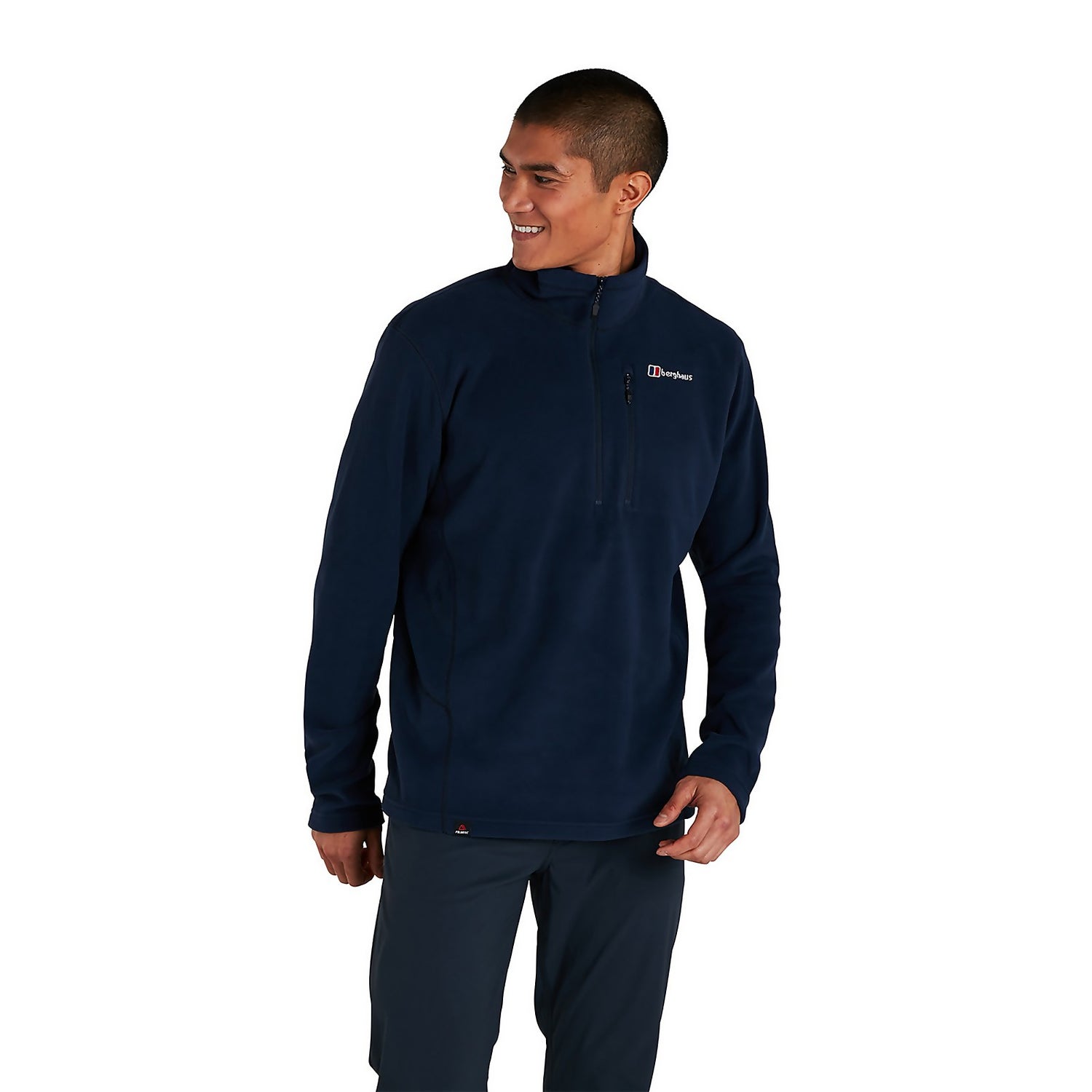 men's prism micro polartec half zip fleece