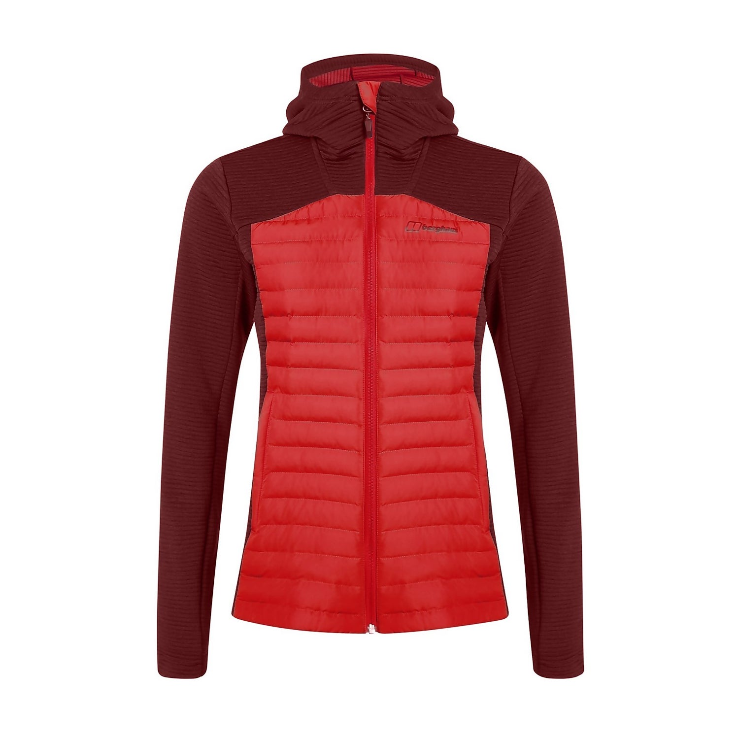 Women s Nula Hybrid Insulated Jacket Orange Berghaus