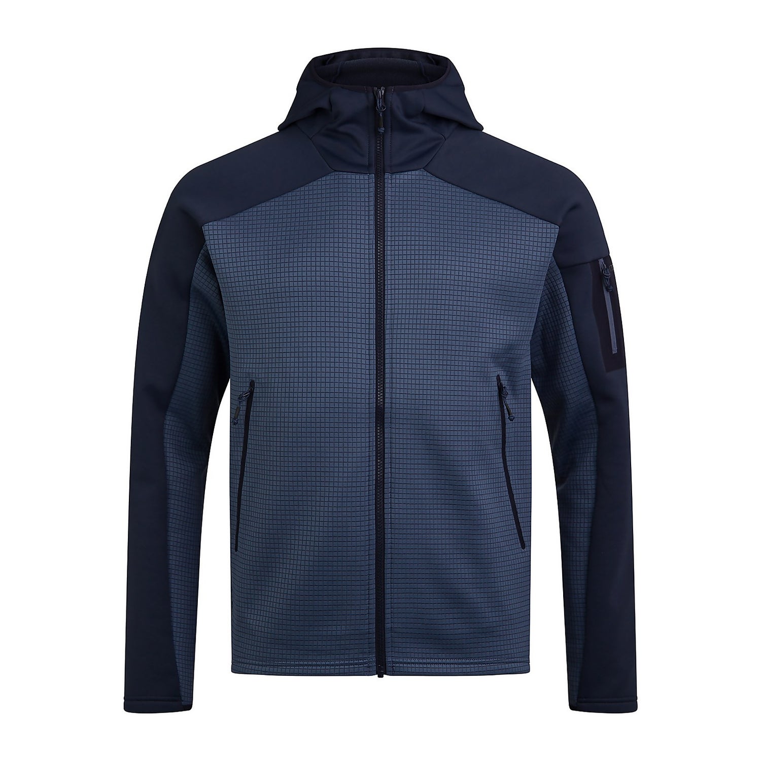 Men s Sidley Hooded Fleece Jacket Blue Berghaus