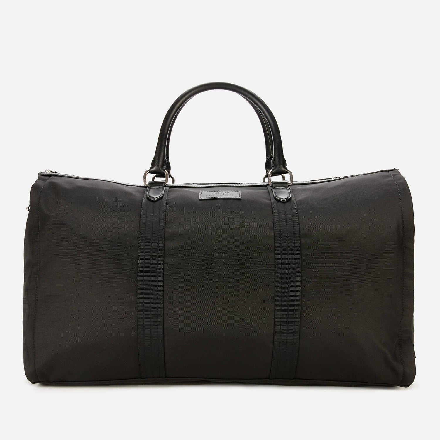 Polo Ralph Lauren Men's Leather Trim Convertible Duffle Bag - Black