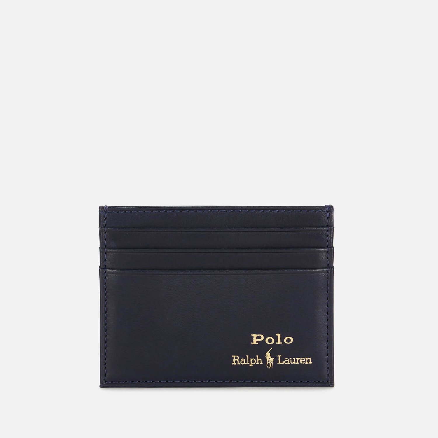 Polo Ralph Lauren Men's Suffolk Slim Leather Card Holder - Aviator Navy