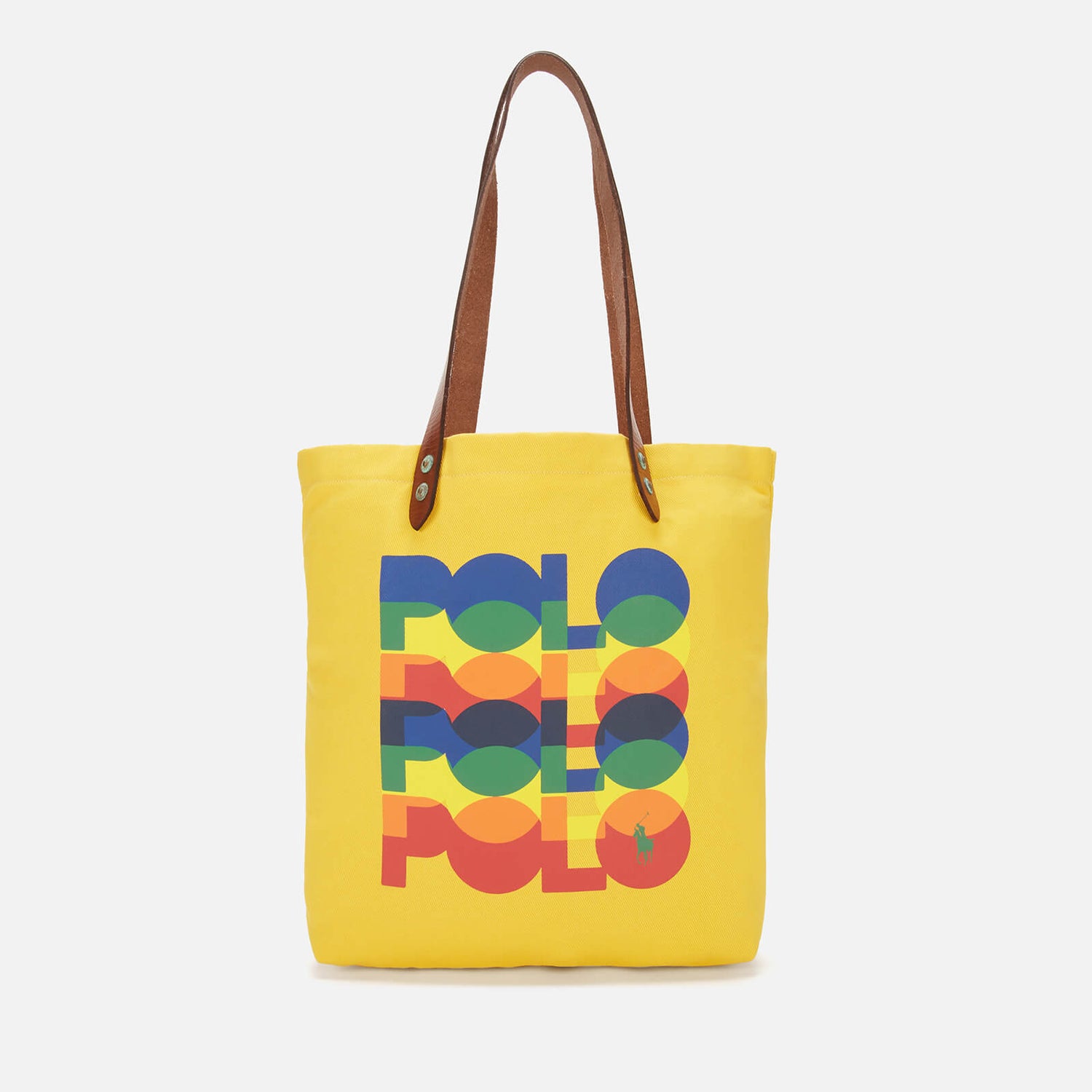 Polo Ralph Lauren Men's Cotton Canvas Tote Bag - Racing Yellow
