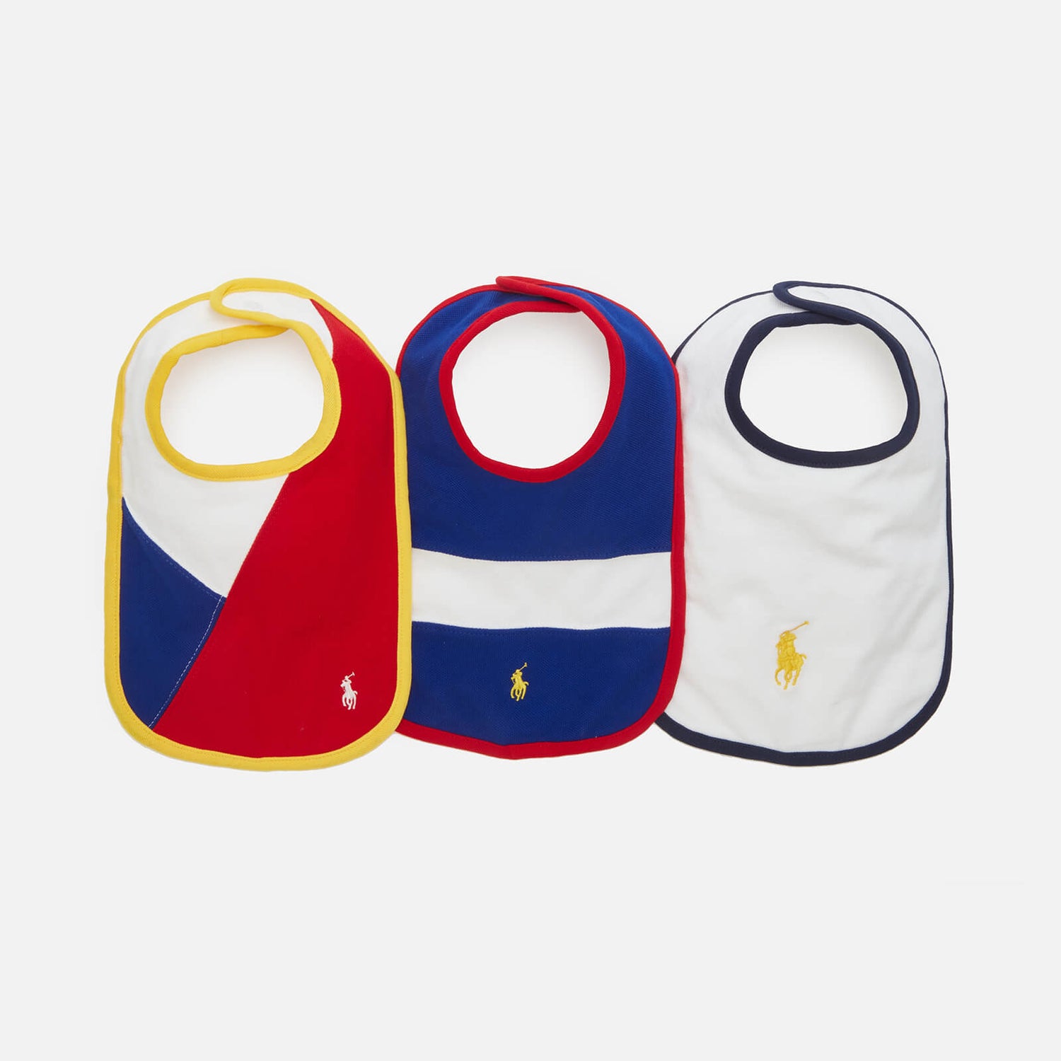 Polo Ralph Lauren Babys' 3Pack Bib Set - Multi - One Size