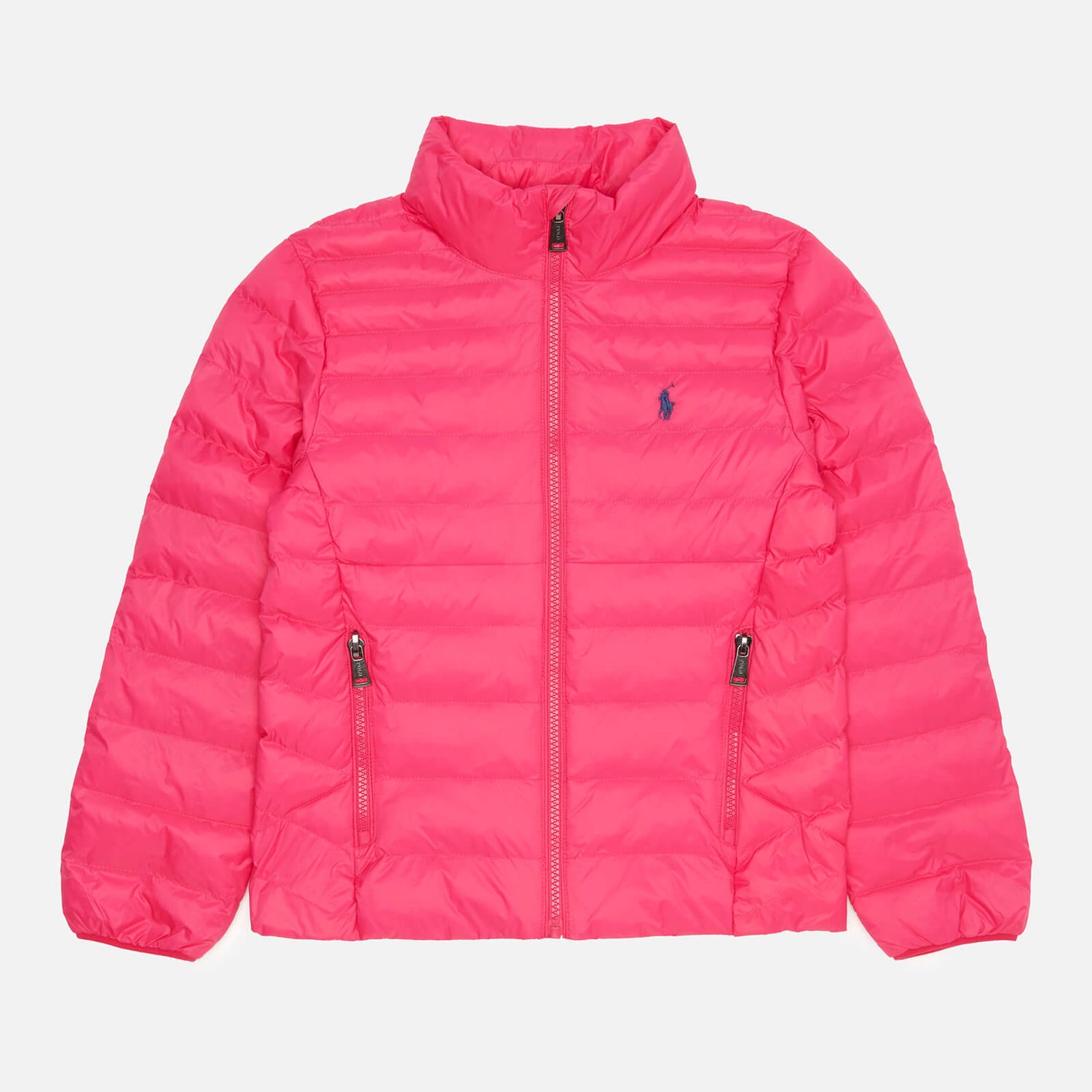 Polo Ralph Lauren Girls' Recycled Pack-A-Way Bomber Jacket - Sport Pink