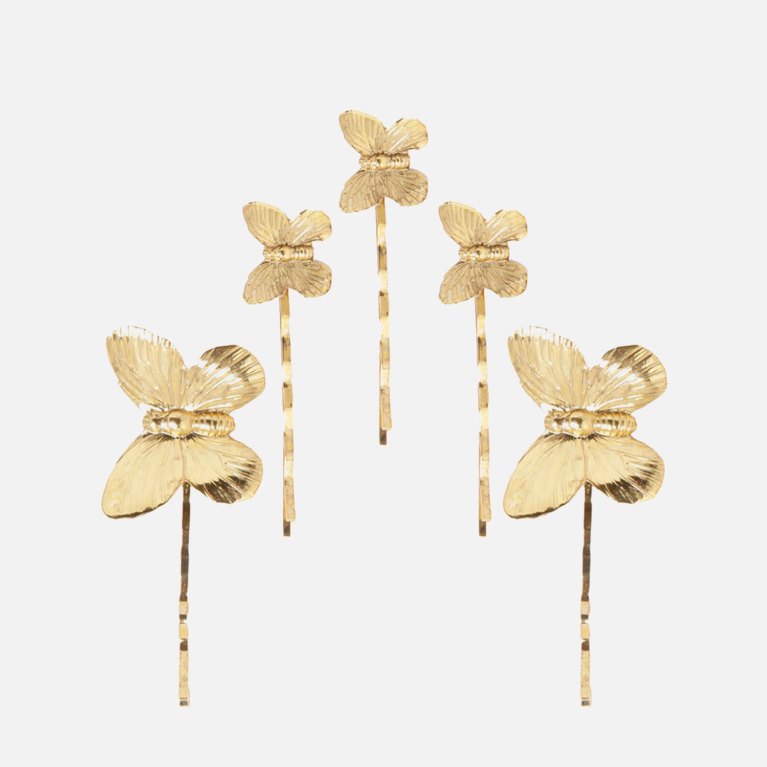 Jennifer Behr Women's Pippa Butterfly Bobby Pin Set - Gold