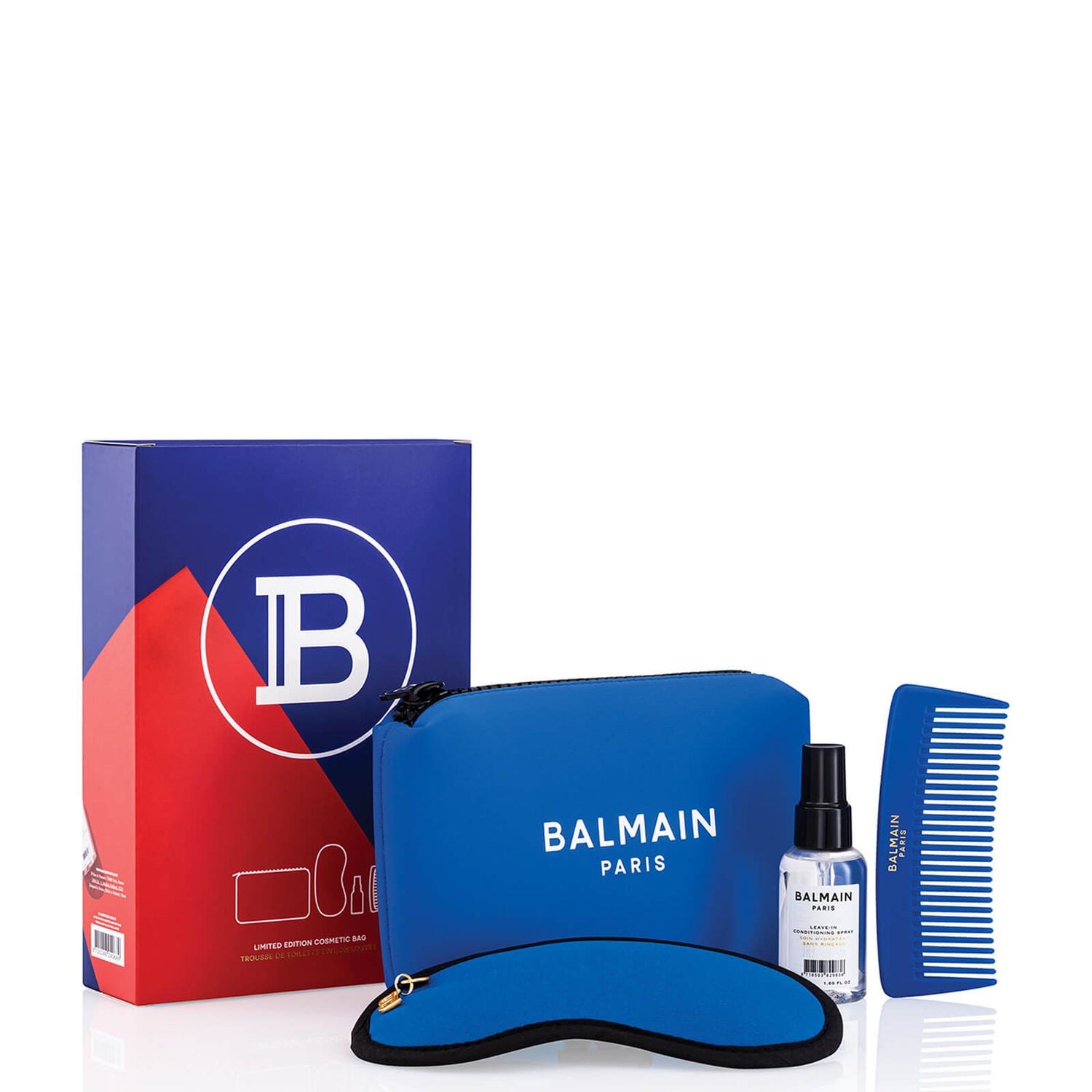 Balmain Limited Edition Cosmetic Bag - Blue