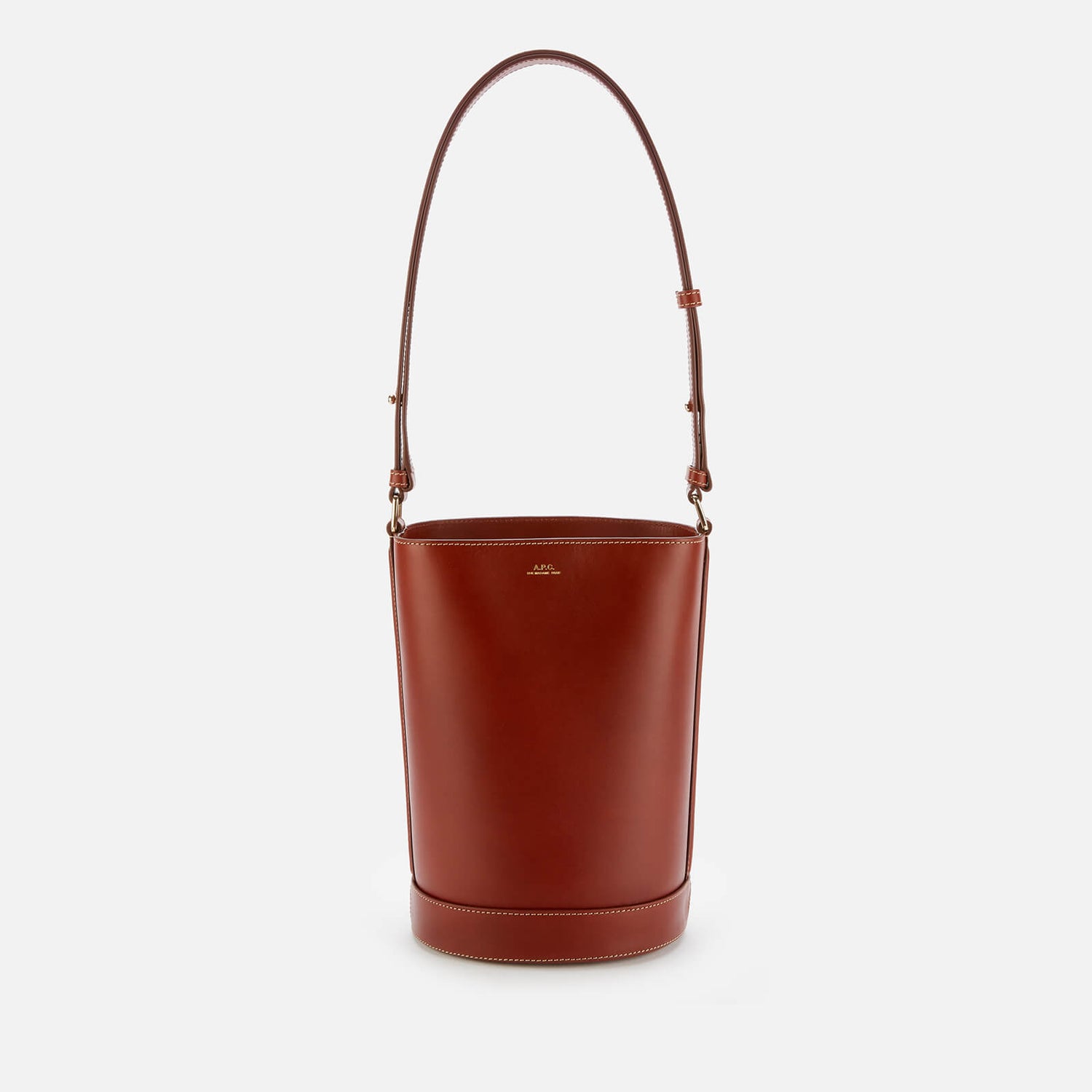 A.P.C. Women's Ambre Small Bucket Bag - Brown