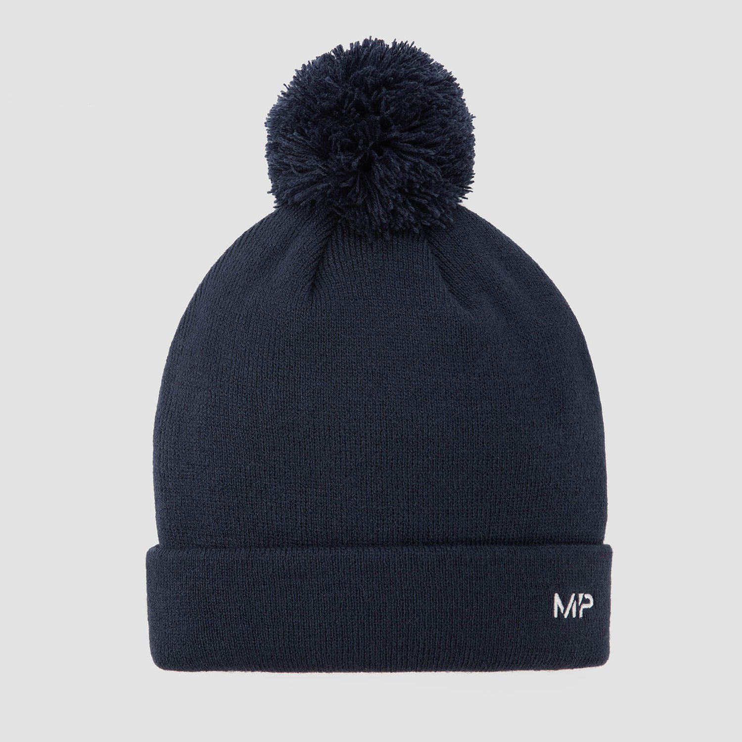 MP Bobble Hat - Navy/hvid