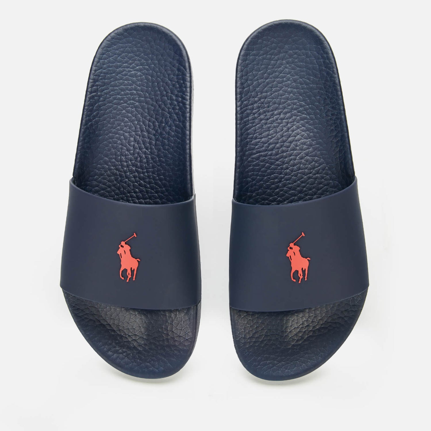 Polo Ralph Lauren Men's Slide Sandals - Navy/Red PP - UK 7