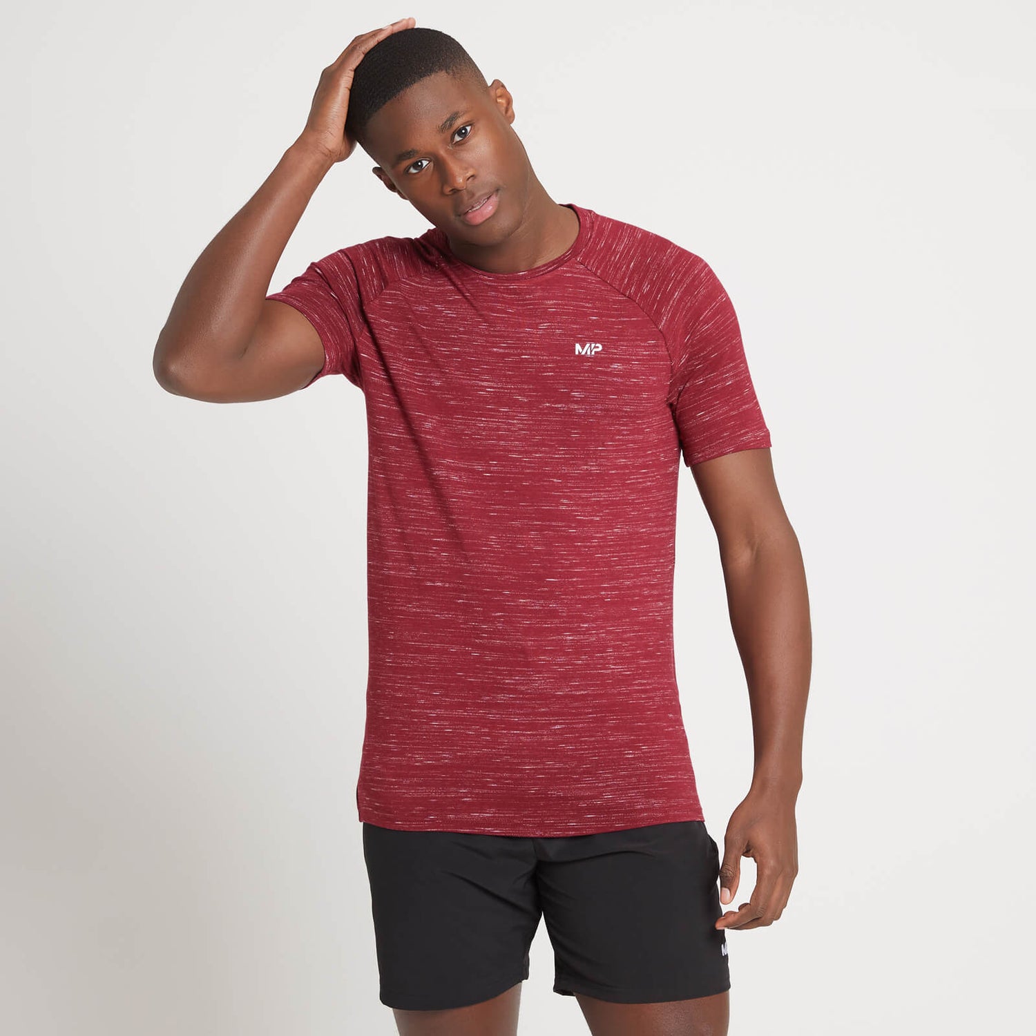 MP Men's Performance Short Sleeve T-Shirt – Röd - XS