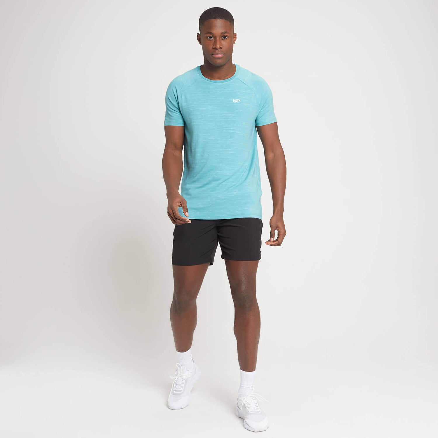 MP Men's Performance Short Sleeve T-Shirt - Smoke Green Marl