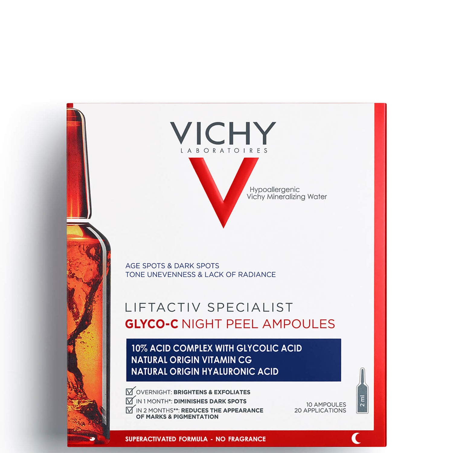 VICHY Liftactiv Glyco-C Ampoule 1.8ml (Verschillende maten)