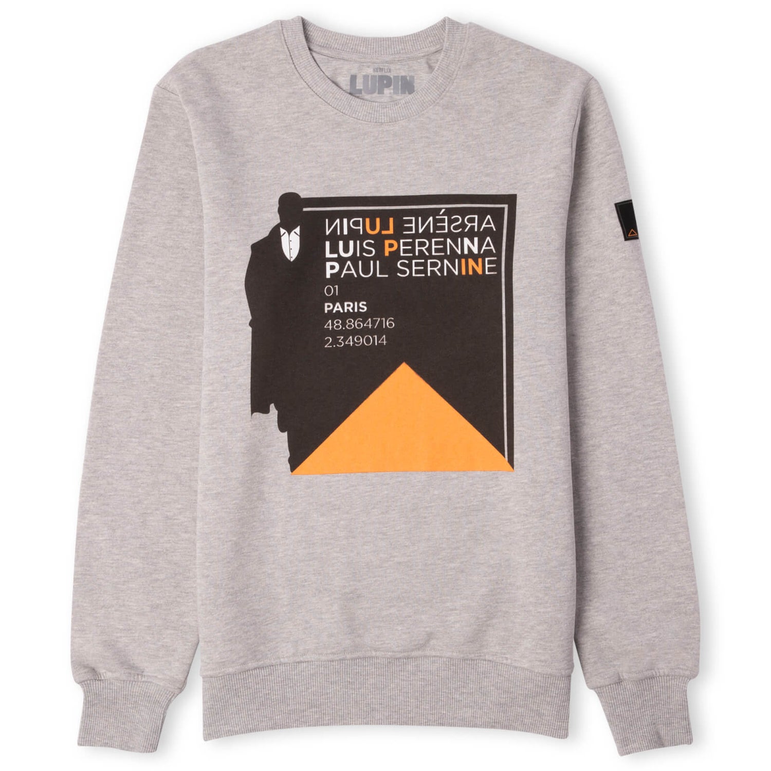 Lupin Silhouette Unisex Sweatshirt - Grey